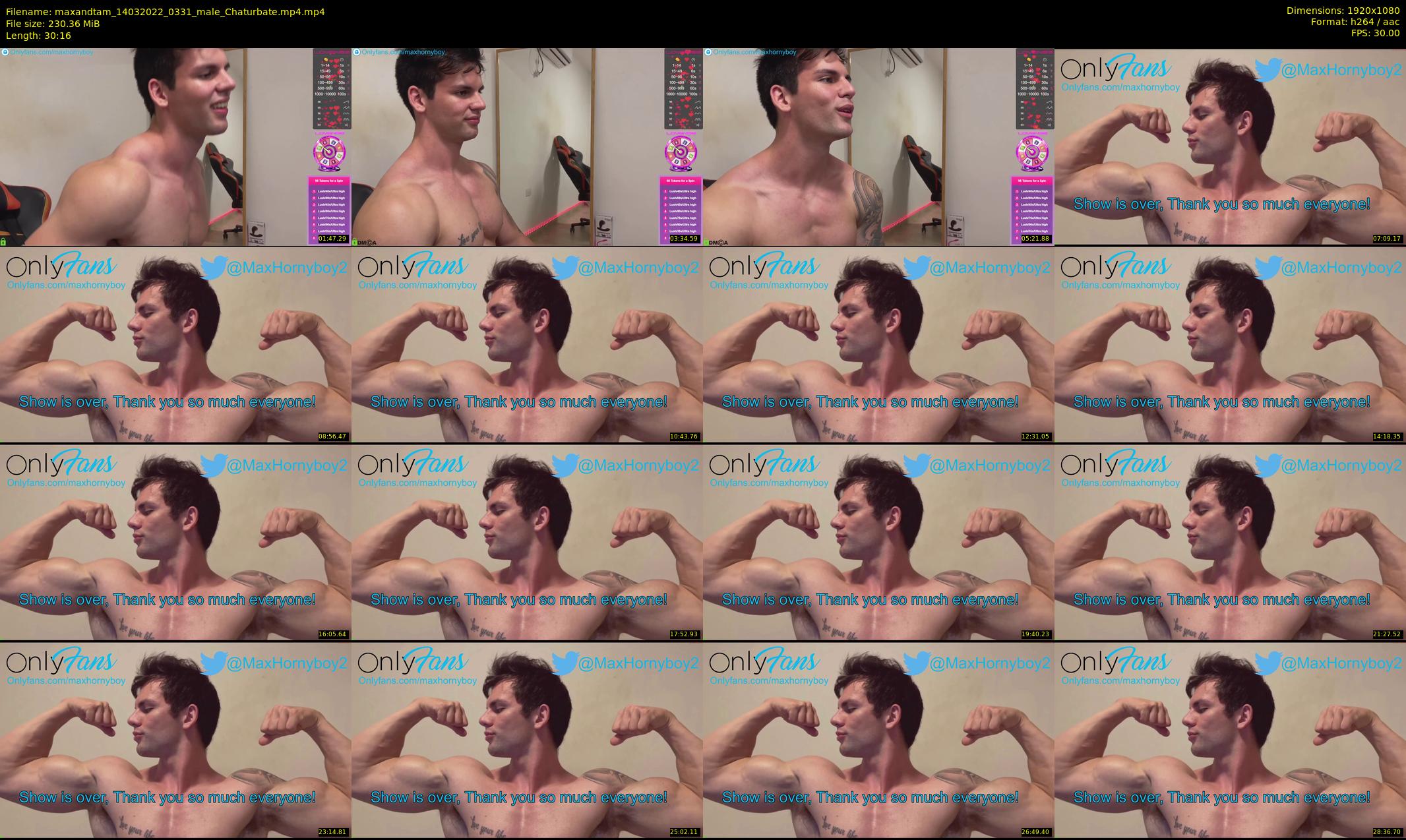 maxandtam — 31 minute Chaturbate couple cam show recording, 1080p, Mar 14, 2022
