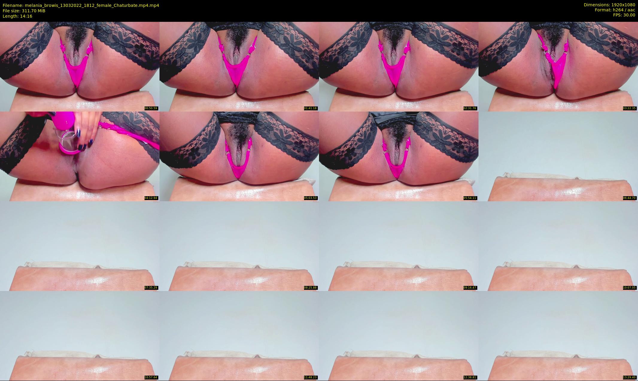 melania_browis — 15 minute Chaturbate female cam show recording, 1080p, Mar 13, 2022