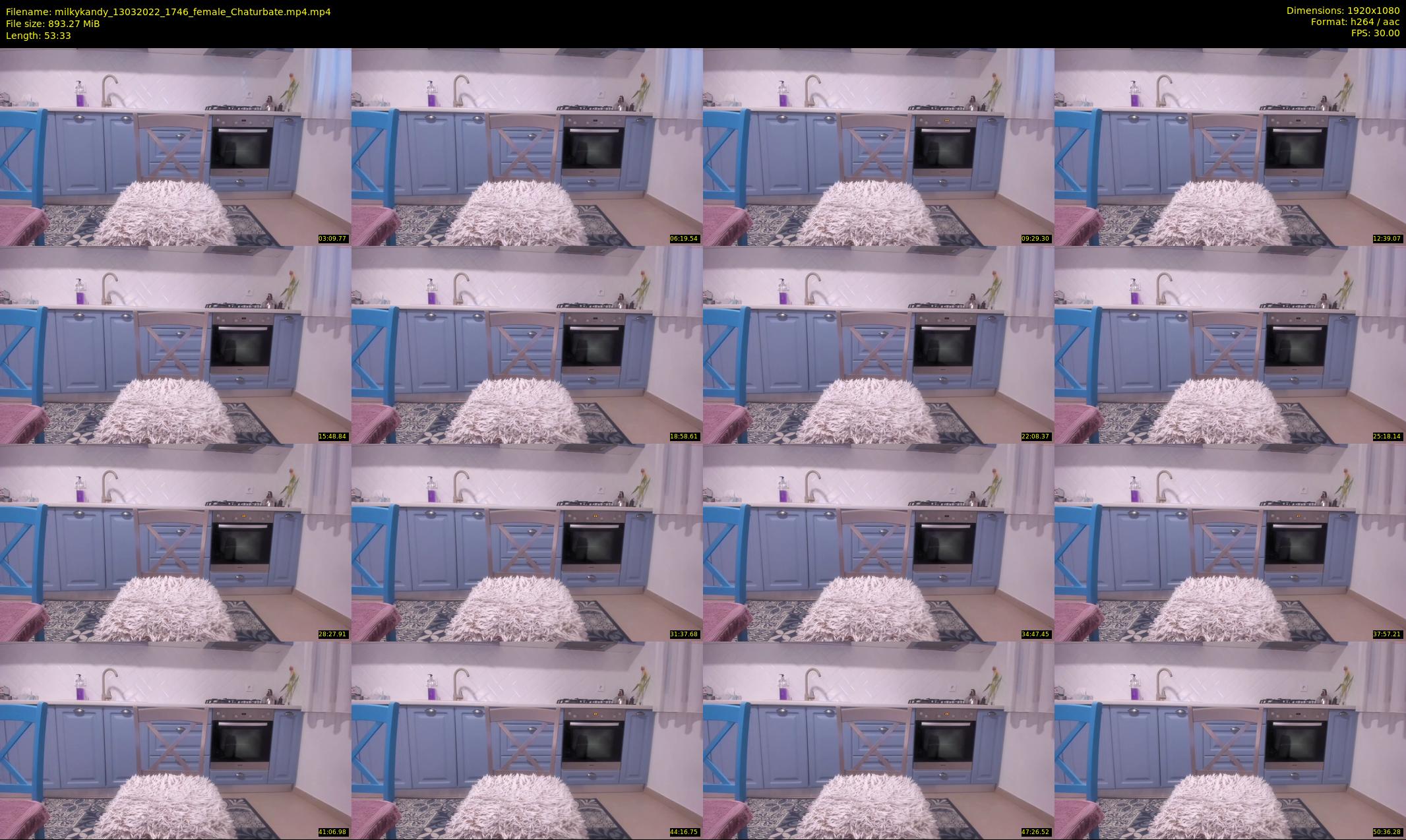 milkykandy — 54 minute Chaturbate female cam show recording, 1080p, Mar 13, 2022