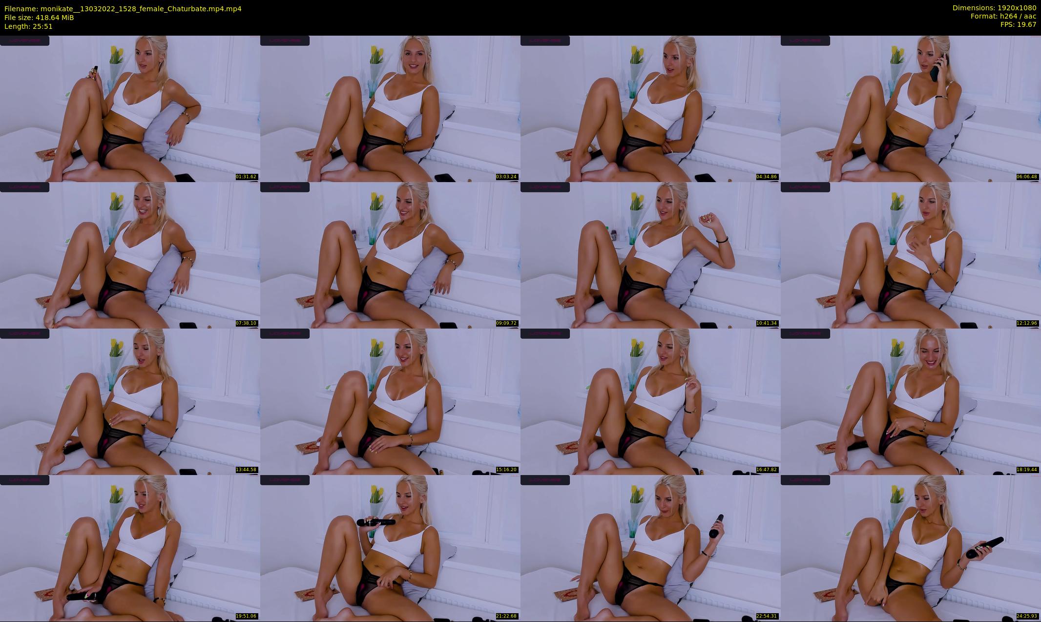 monikate_ — 26 minute Chaturbate couple cam show recording, 1080p, Mar 13, 2022