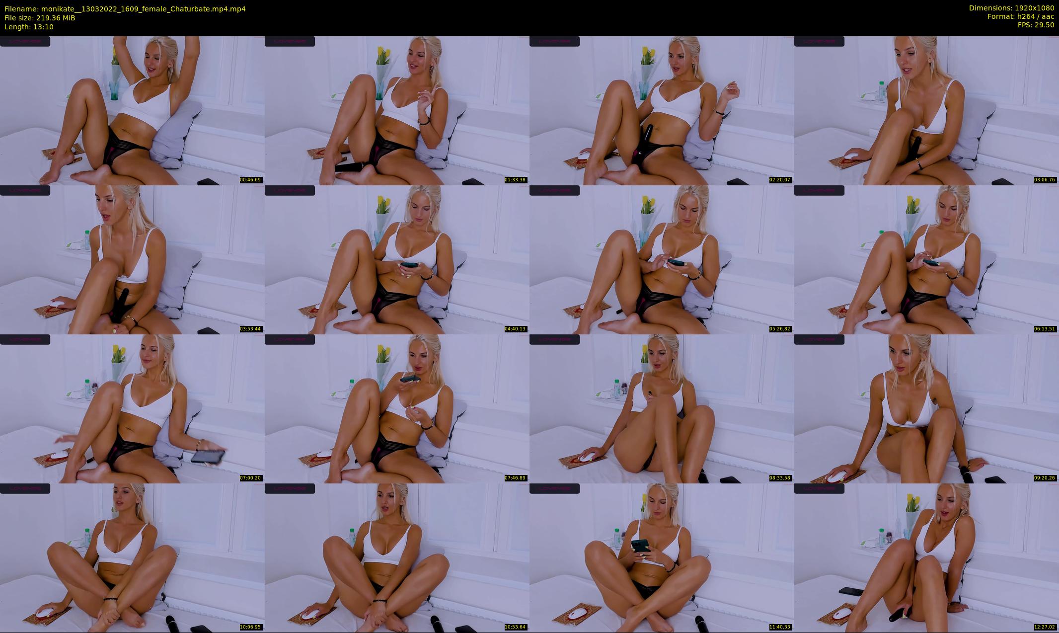 monikate_ — 14 minute Chaturbate couple cam show recording, 1080p, Mar 13, 2022