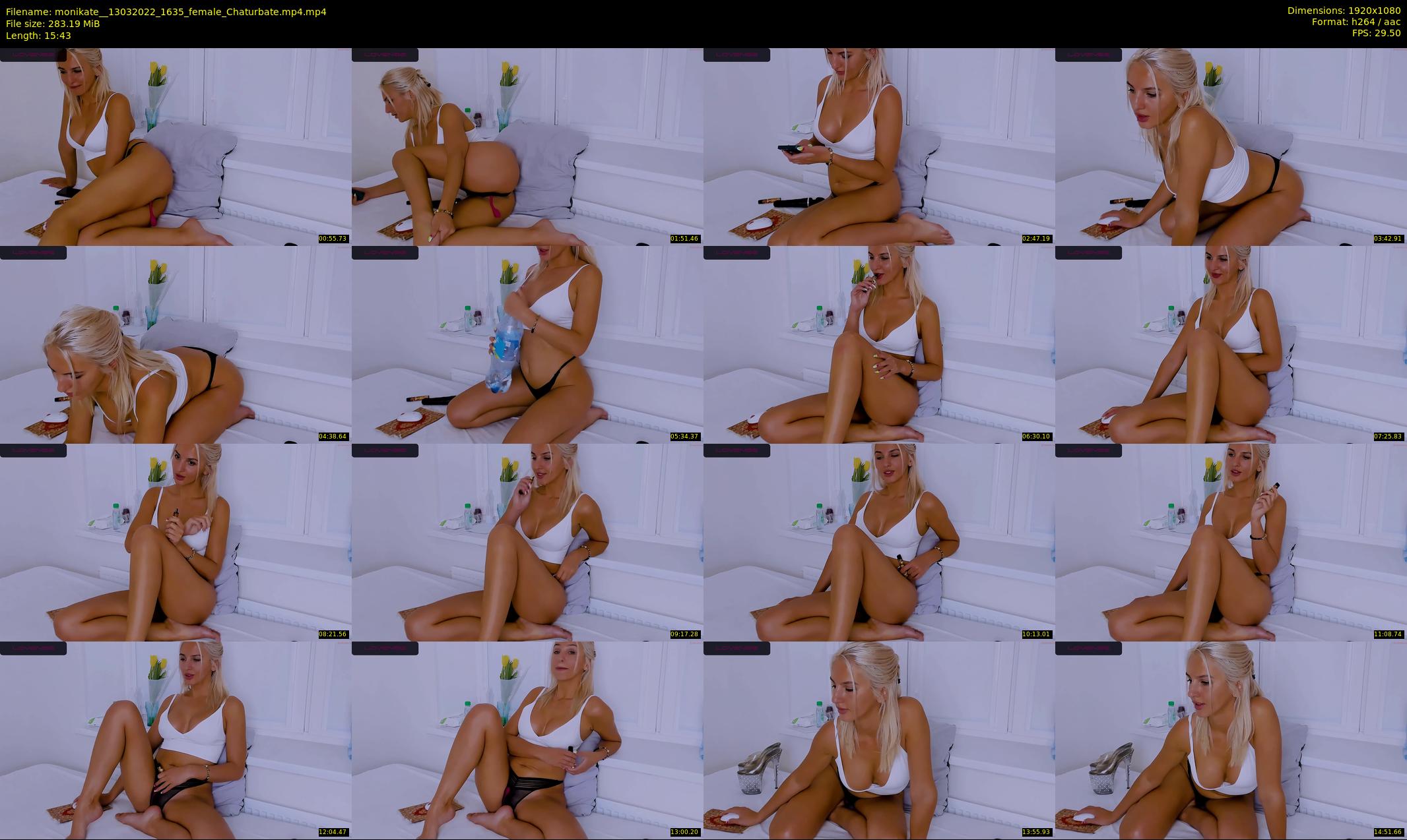 monikate_ — 16 minute Chaturbate couple cam show recording, 1080p, Mar 13, 2022