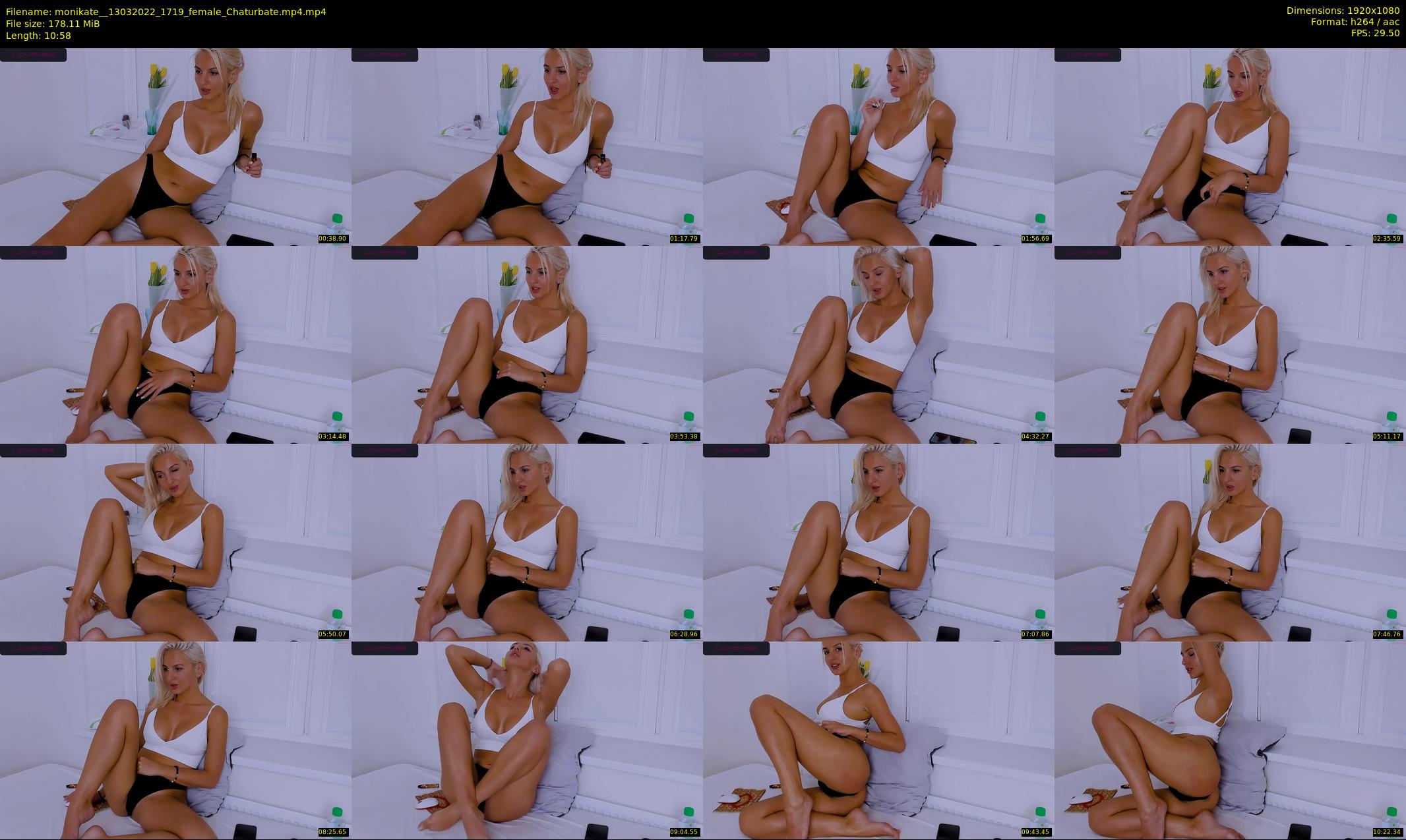 monikate_ — 11 minute Chaturbate couple cam show recording, 1080p, Mar 13, 2022