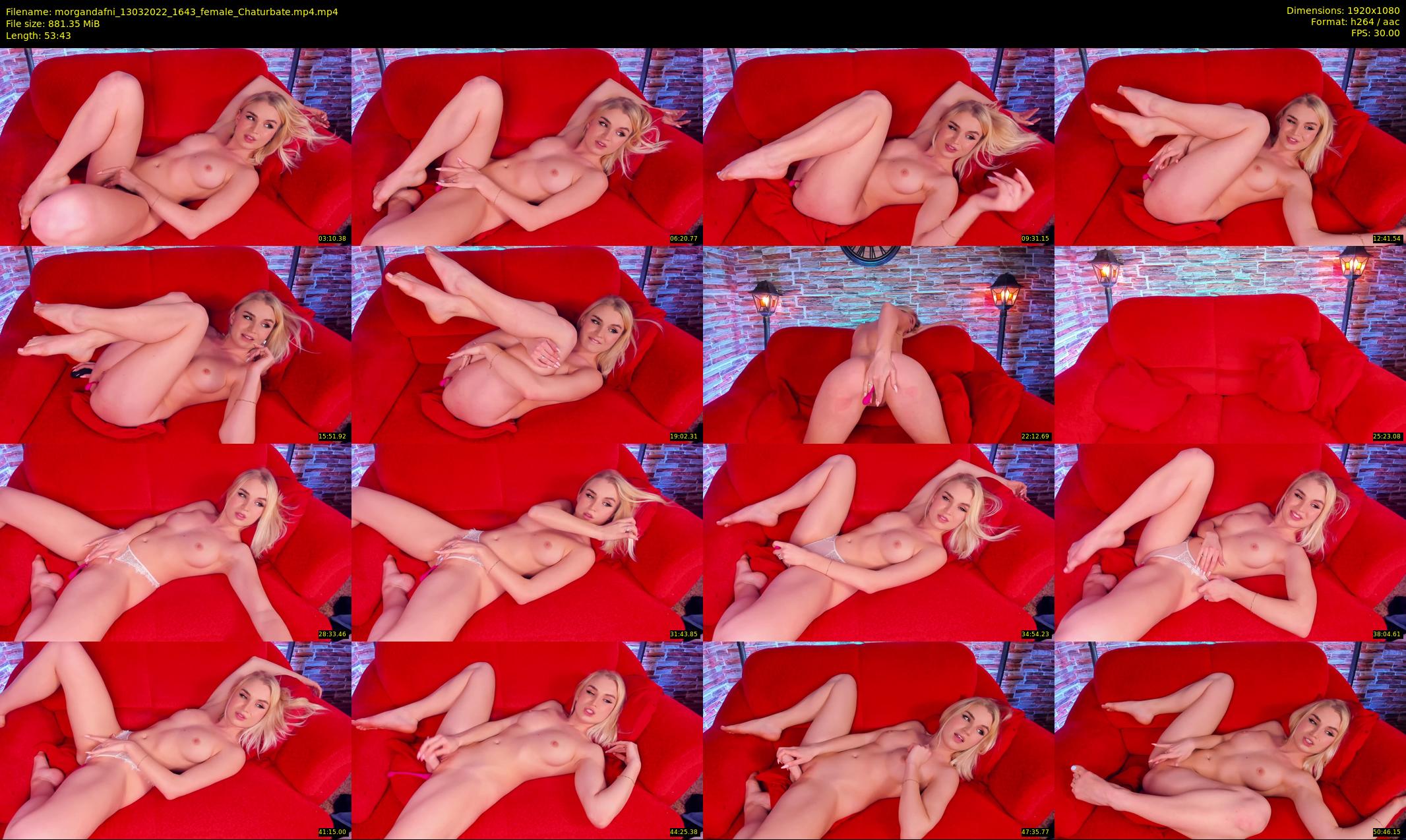 morgandafni — 54 minute Chaturbate couple cam show recording, 1080p, Mar 13, 2022
