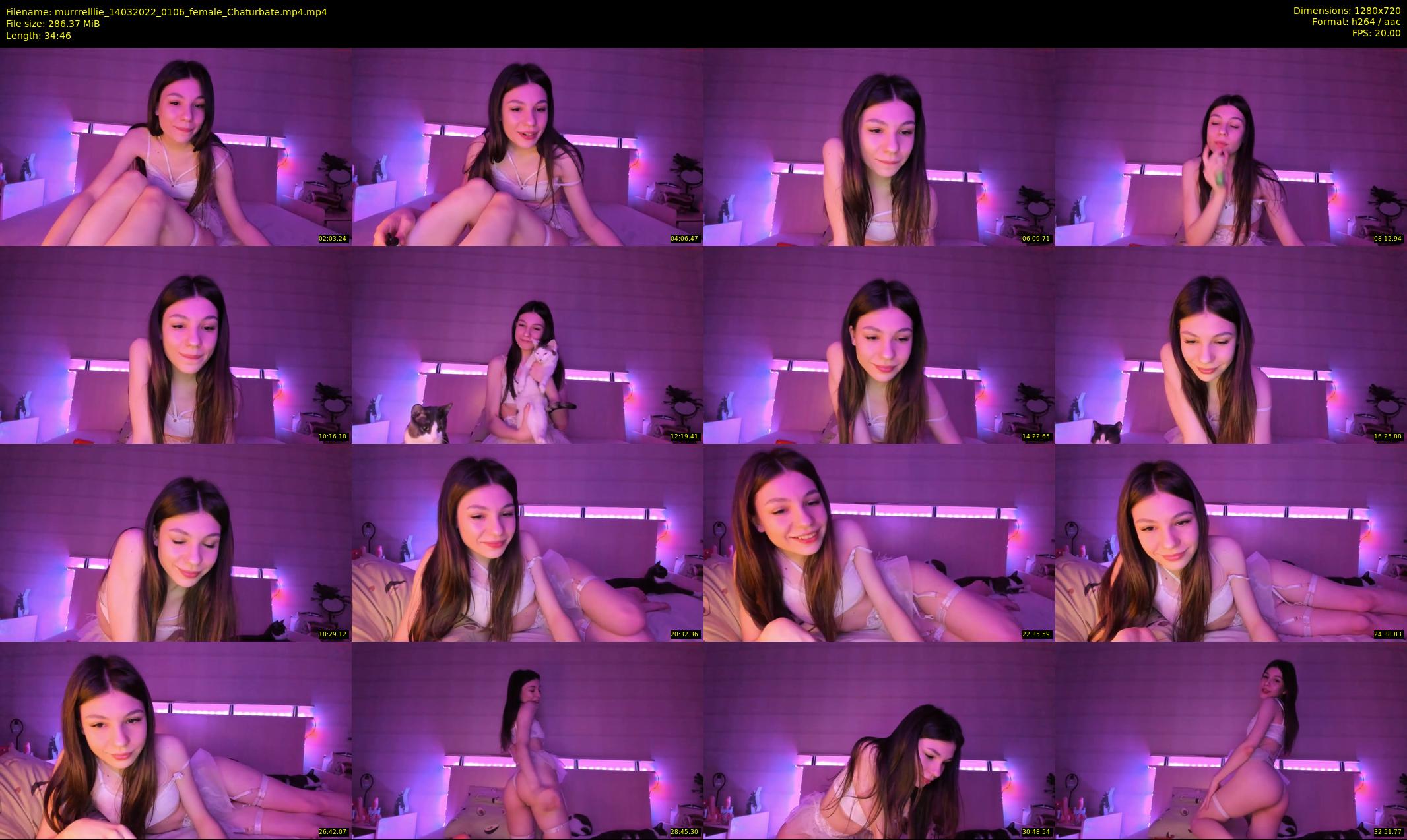 murrrelllie — 35 minute Chaturbate female cam show recording, 720p, Mar 14, 2022