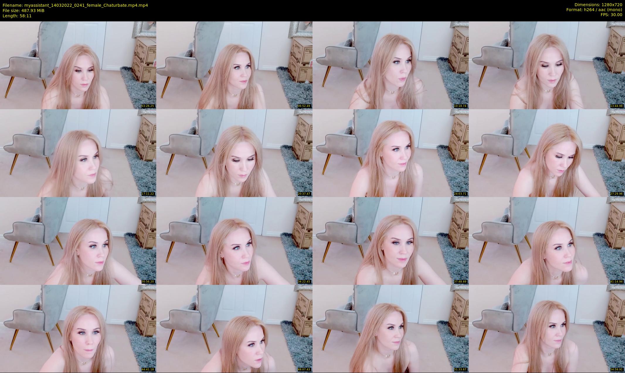 myassistant — 59 minute Chaturbate female cam show recording, 720p, Mar 14, 2022