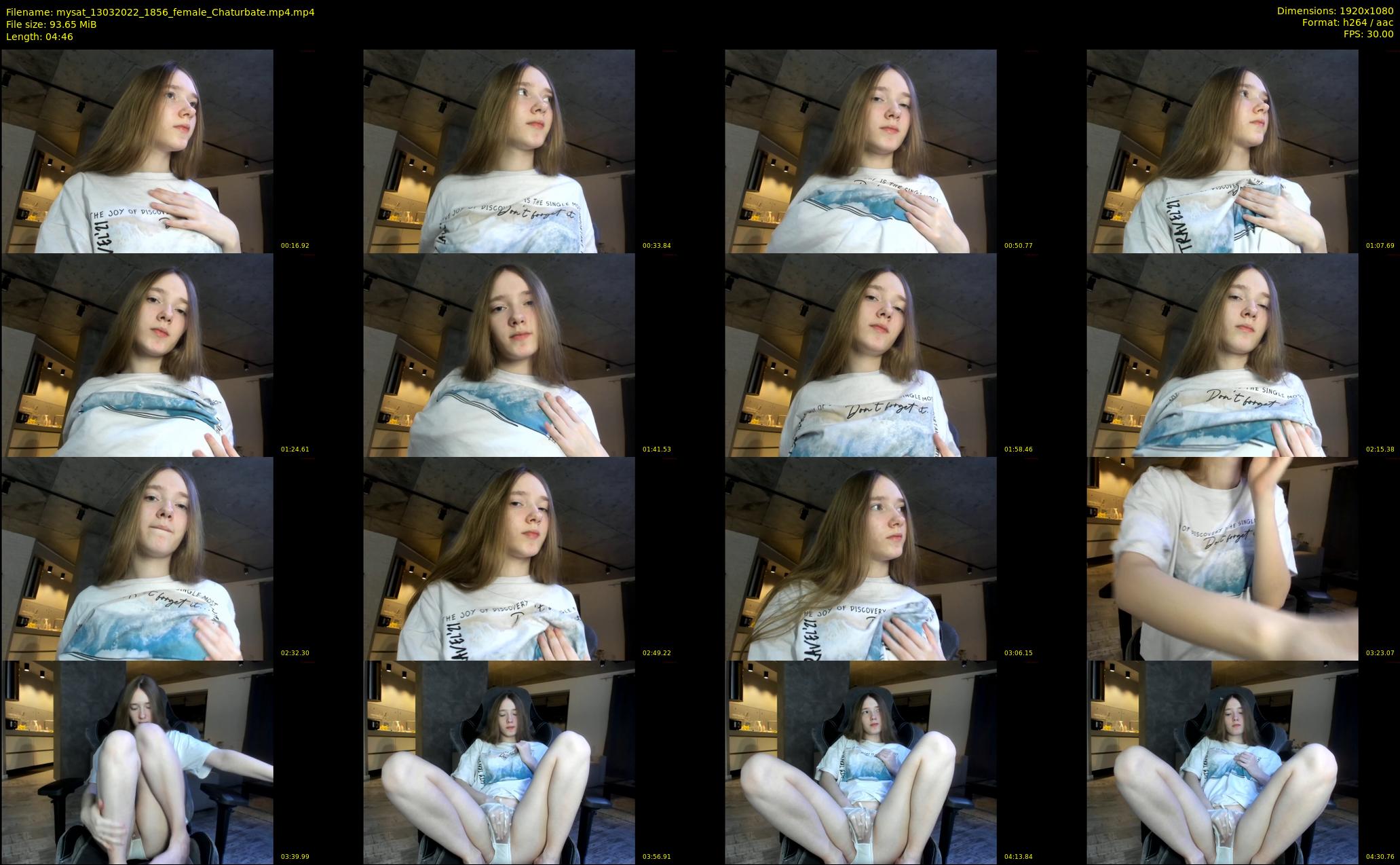 mysat — 5 minute Chaturbate female cam show recording, 1080p, Mar 13, 2022