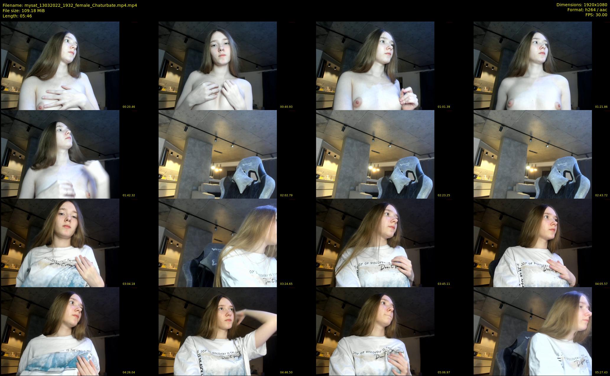 mysat — 6 minute Chaturbate female cam show recording, 1080p, Mar 13, 2022