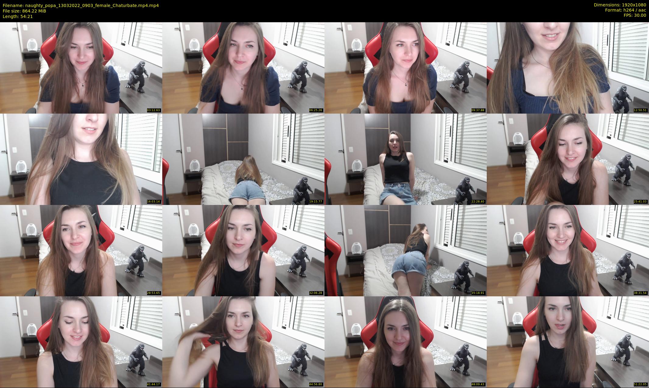 naughty_popa — 55 minute Chaturbate female cam show recording, 1080p, Mar 13, 2022