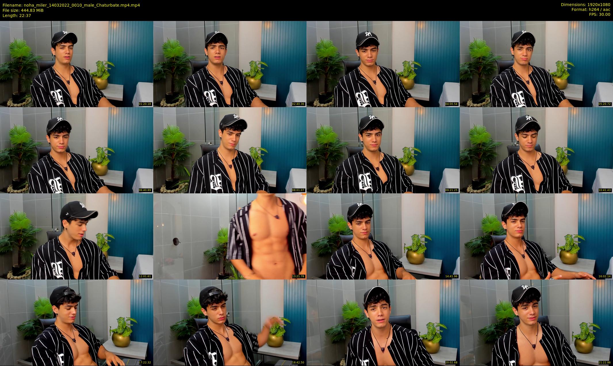 noha_miler — 23 minute Chaturbate male cam show recording, 1080p, Mar 14, 2022