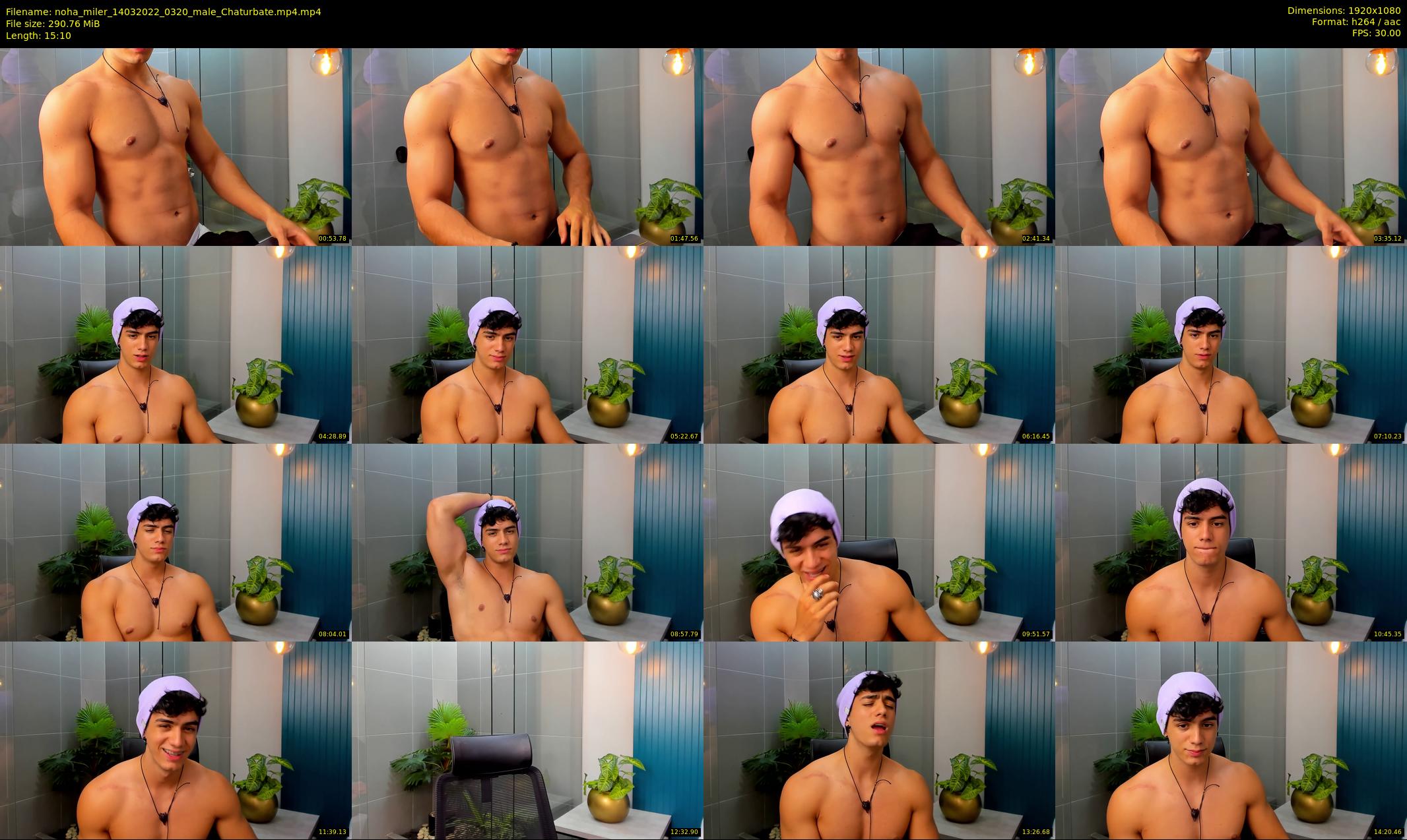noha_miler — 16 minute Chaturbate male cam show recording, 1080p, Mar 14, 2022