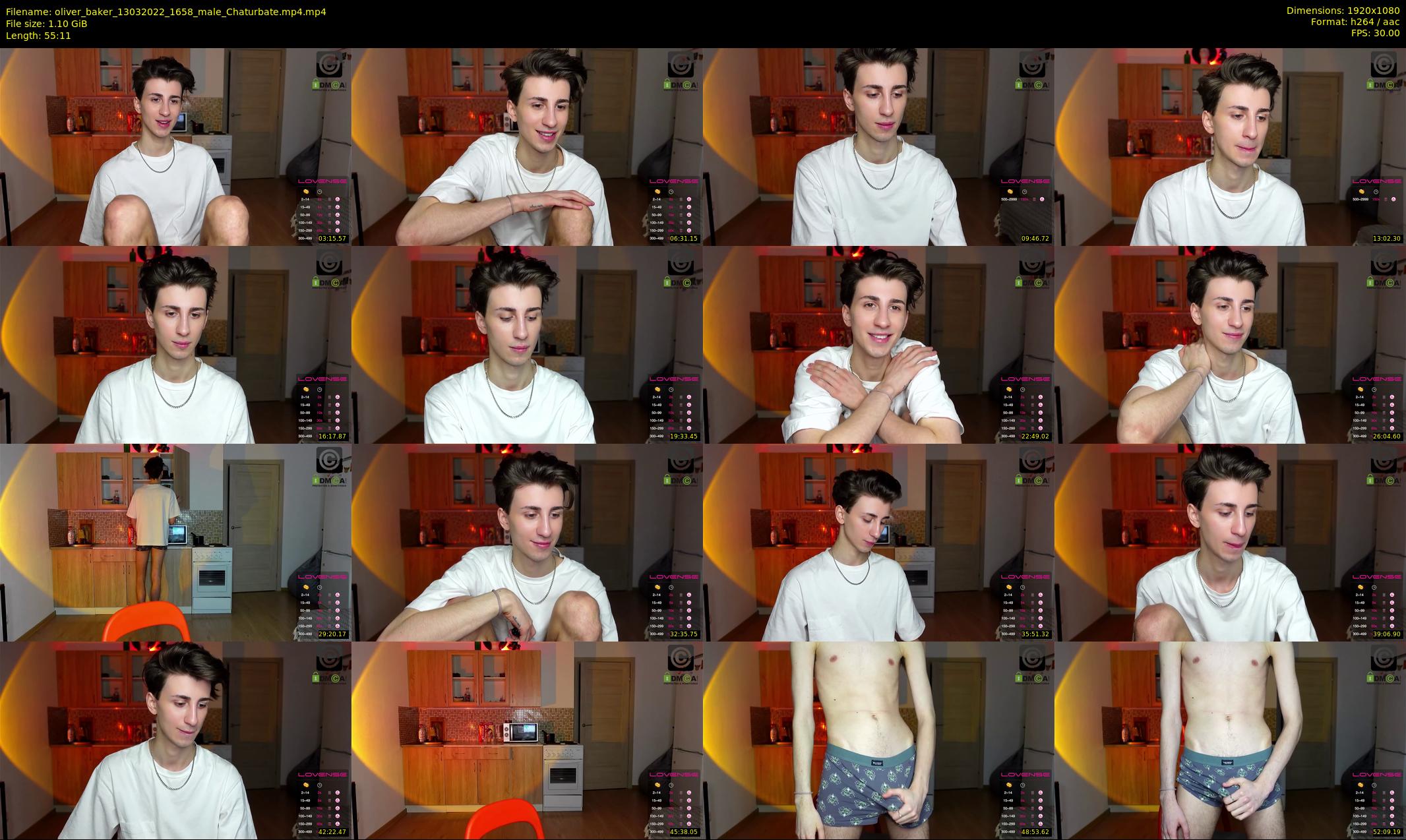 oliver_baker — 56 minute Chaturbate male cam show recording, 1080p, Mar 13, 2022