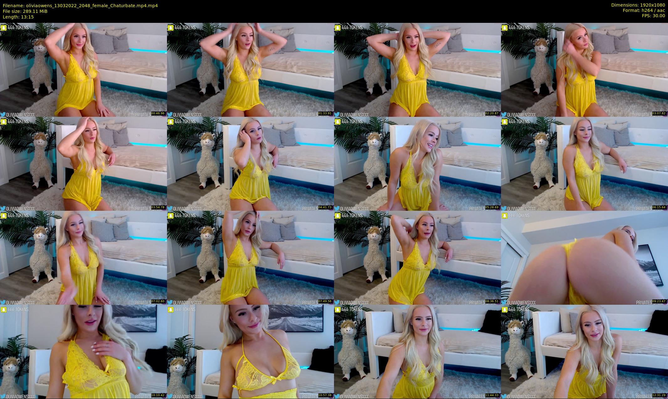 oliviaowens — 14 minute Chaturbate female cam show recording, 1080p, Mar 13, 2022