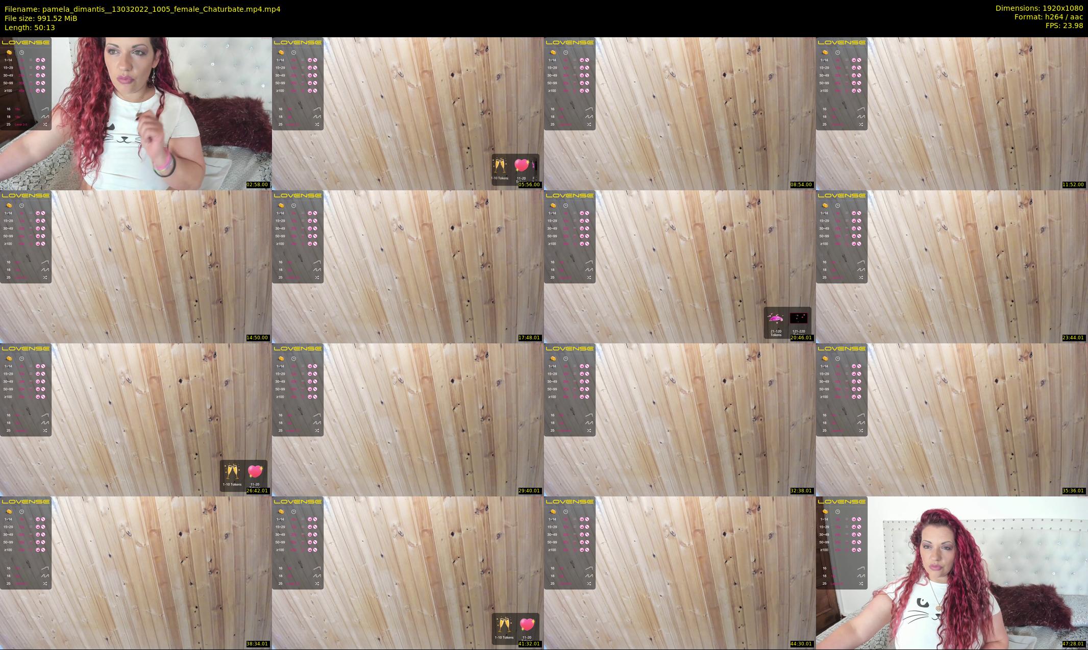 pamela_dimantis_ — 51 minute Chaturbate female cam show recording, 1080p, Mar 13, 2022