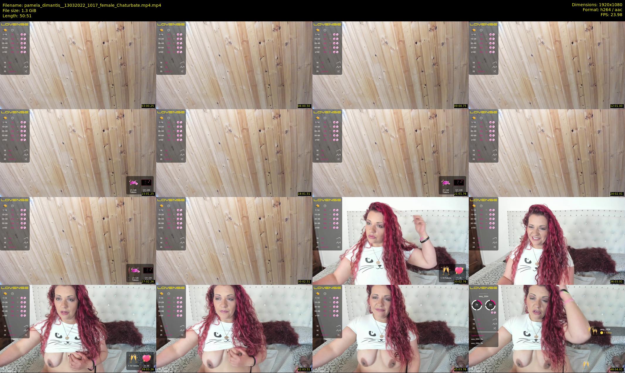 pamela_dimantis_ — 51 minute Chaturbate female cam show recording, 1080p, Mar 13, 2022