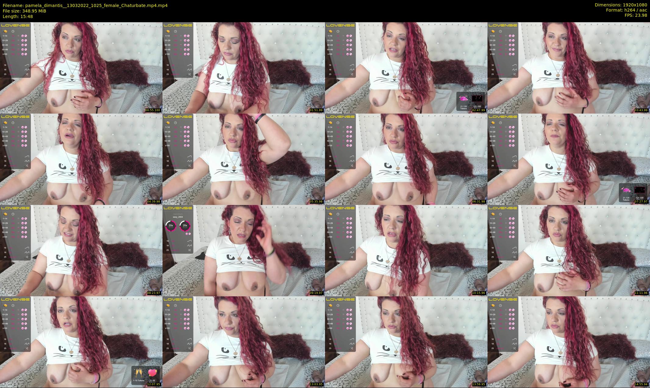 pamela_dimantis_ — 16 minute Chaturbate female cam show recording, 1080p, Mar 13, 2022