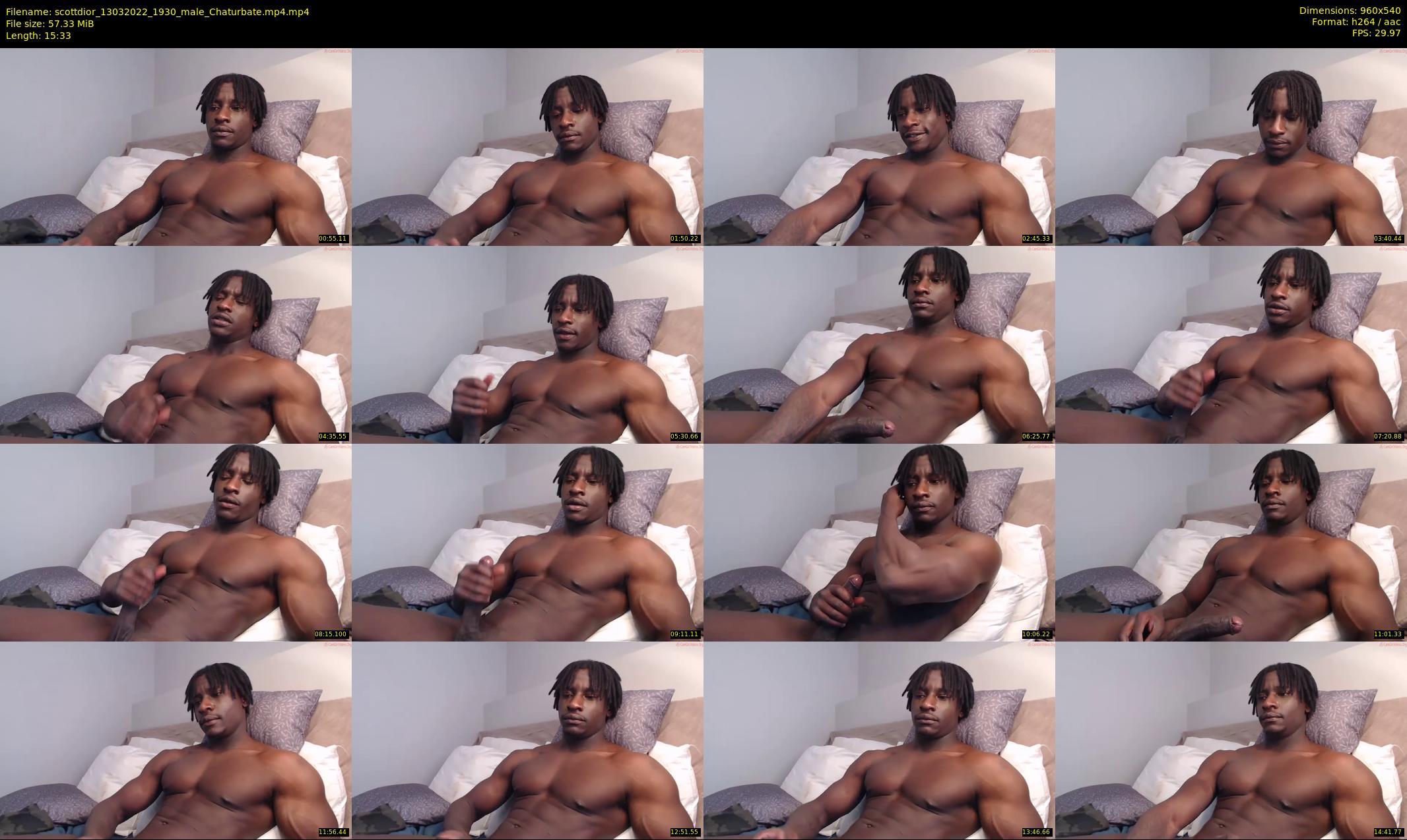 scottdior — 16 minute Chaturbate male cam show recording, 480p, Mar 13, 2022