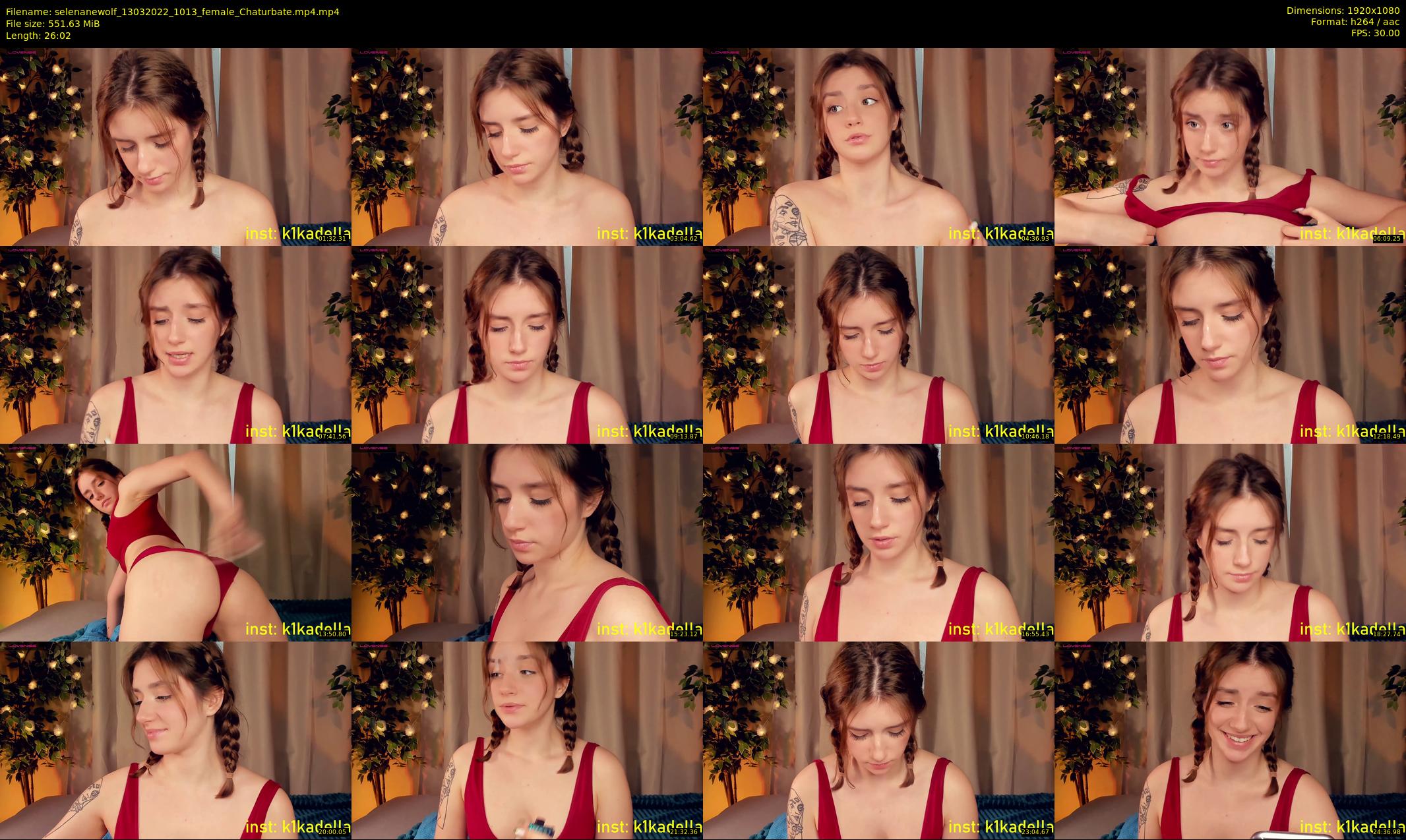 selenanewolf — 27 minute Chaturbate couple cam show recording, 1080p, Mar 13, 2022