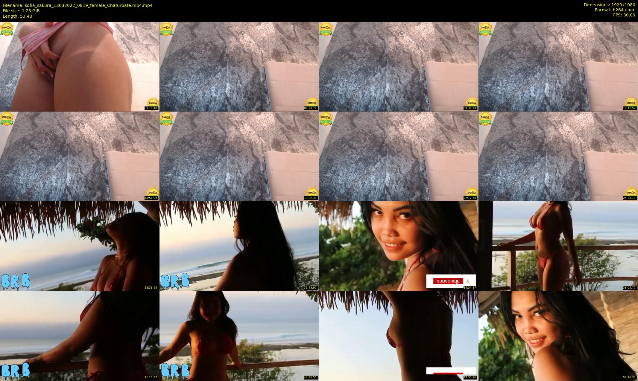 sofia_sakura — 54 minute Chaturbate female cam show recording, 1080p, Mar 13, 2022