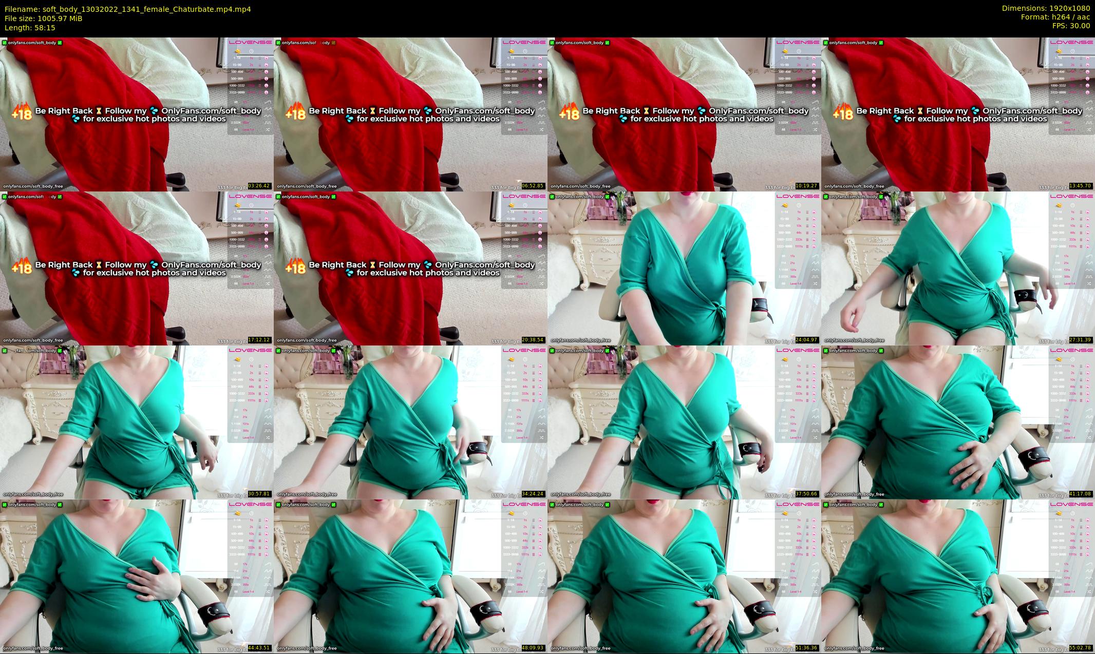 soft_body — 59 minute Chaturbate female cam show recording, 1080p, Mar 13, 2022