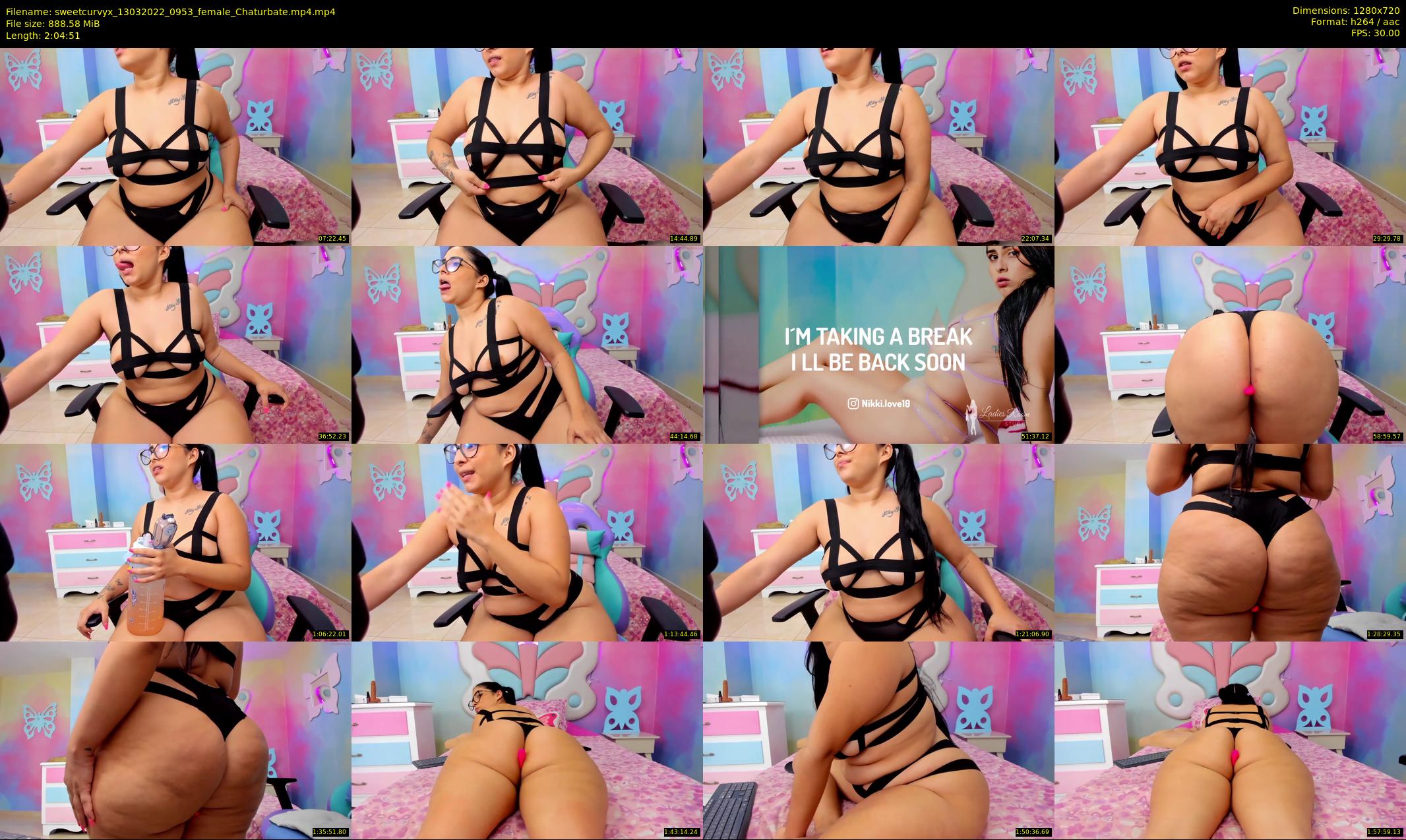 sweetcurvyx — 125 minute Chaturbate couple cam show recording, 720p, Mar 13, 2022