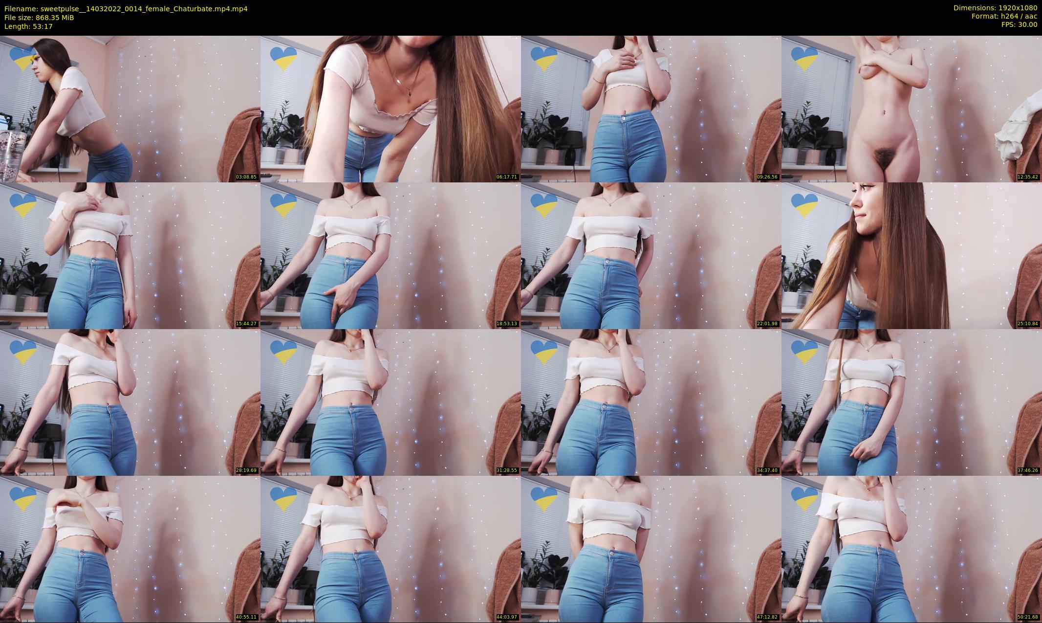 sweetpulse_ — 54 minute Chaturbate female cam show recording, 1080p, Mar 14, 2022