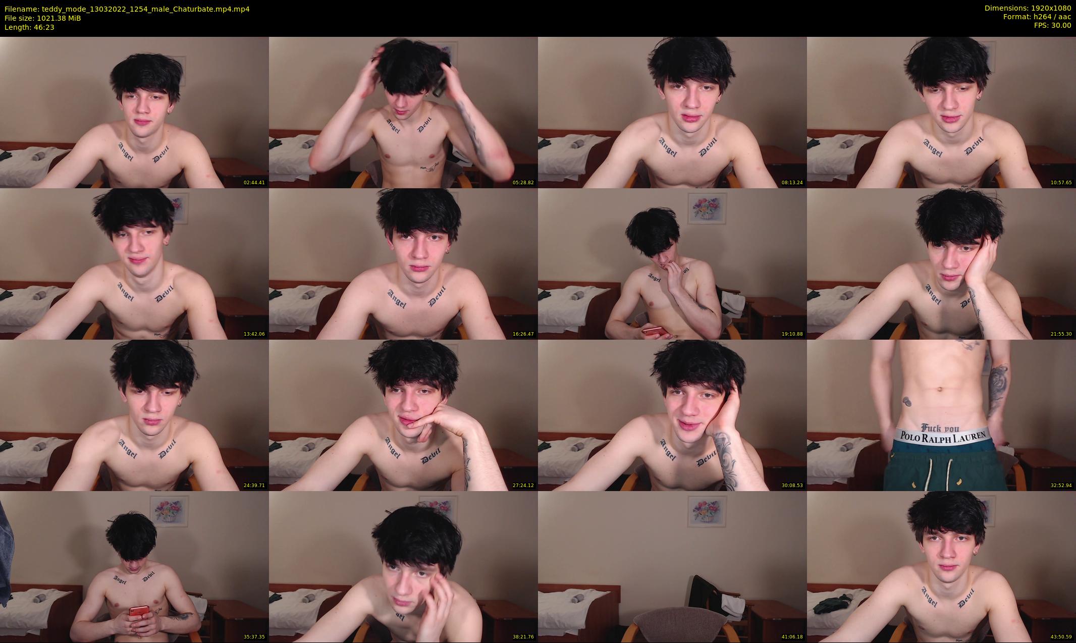 teddy_mode — 47 minute Chaturbate couple cam show recording, 1080p, Mar 13, 2022