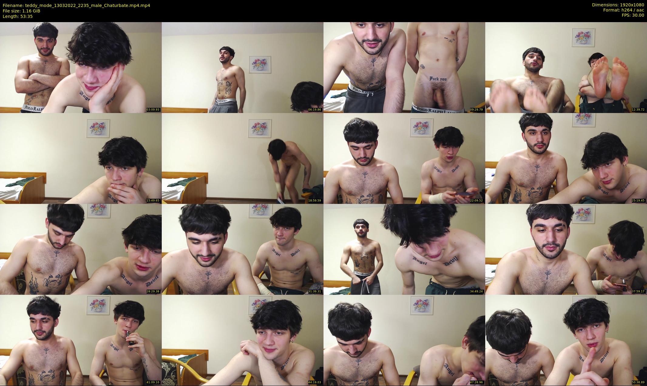 teddy_mode — 54 minute Chaturbate couple cam show recording, 1080p, Mar 13, 2022