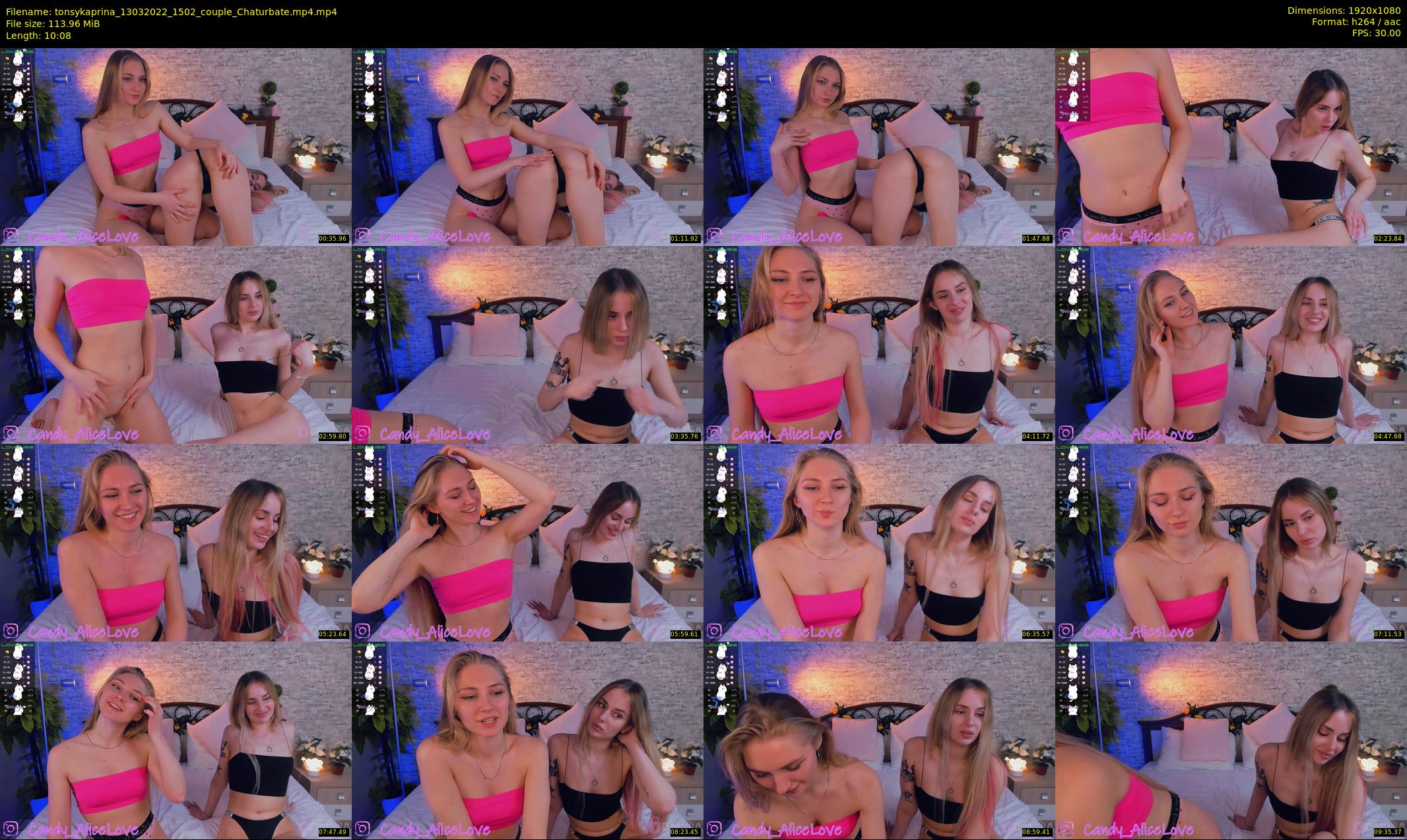 tonsykaprina — 11 minute Chaturbate couple cam show recording, 1080p, Mar 13, 2022