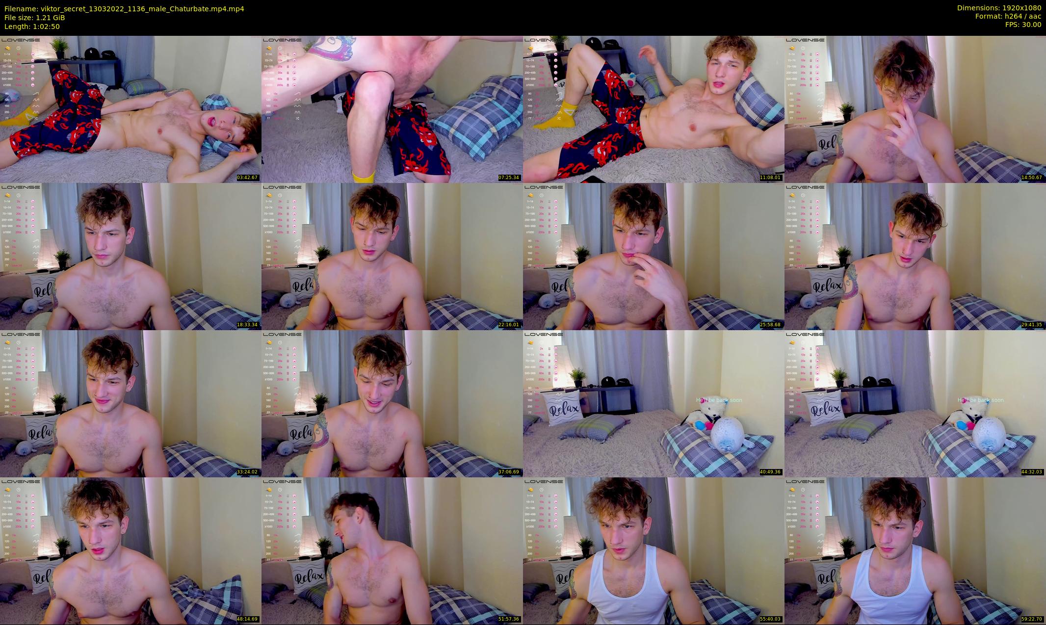 viktor_secret — 63 minute Chaturbate male cam show recording, 1080p, Mar 13, 2022