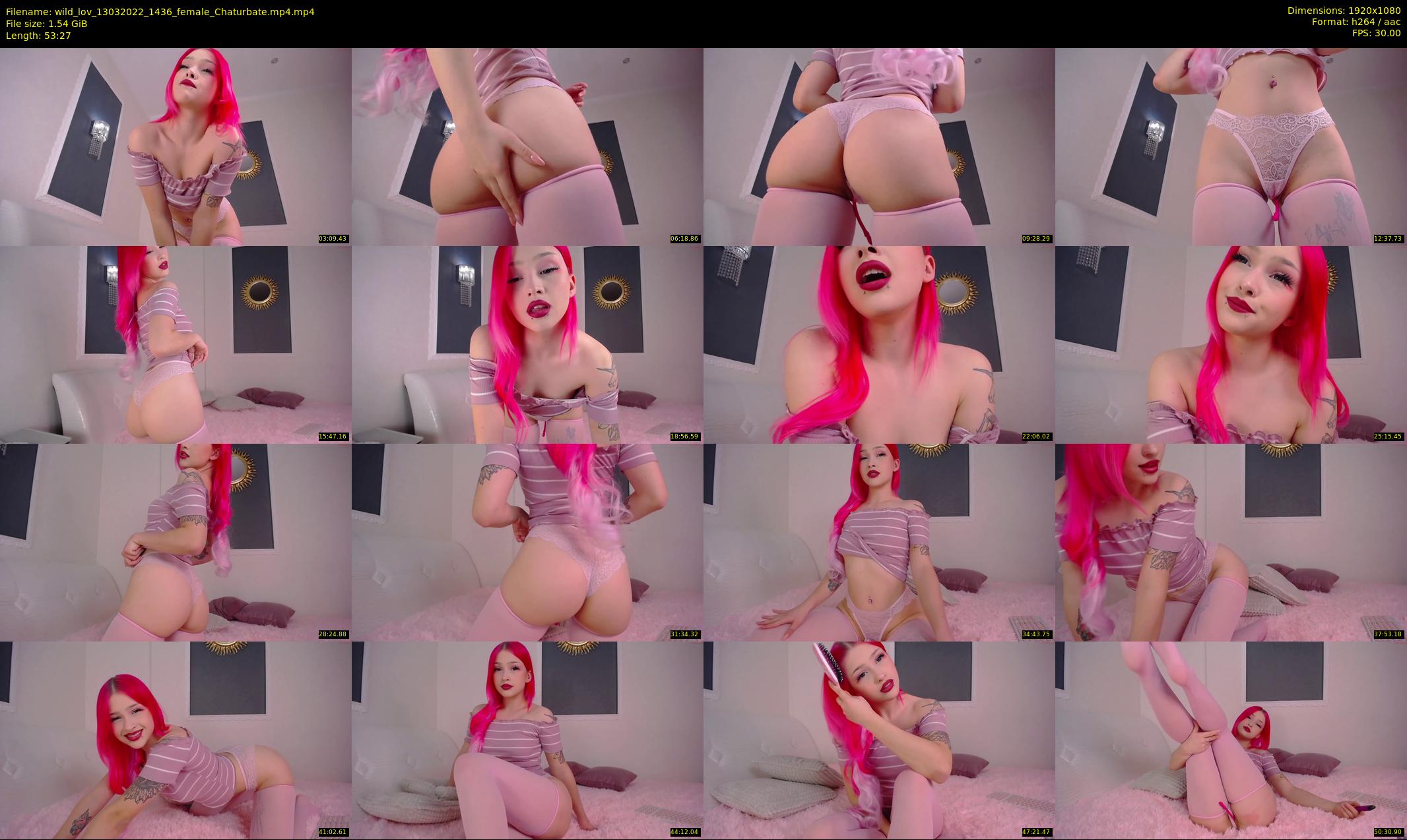 wild_lov — 54 minute Chaturbate female cam show recording, 1080p, Mar 13, 2022