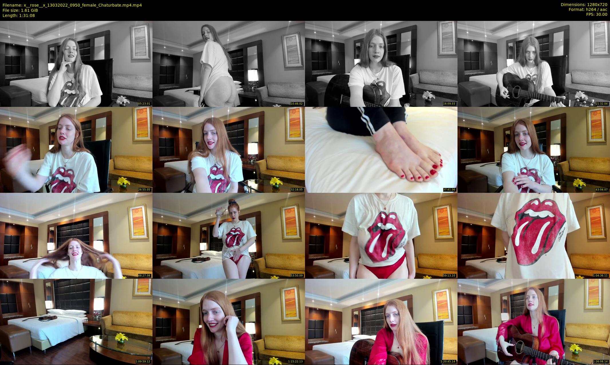 x__rose__x — 92 minute Chaturbate female cam show recording, 720p, Mar 13, 2022