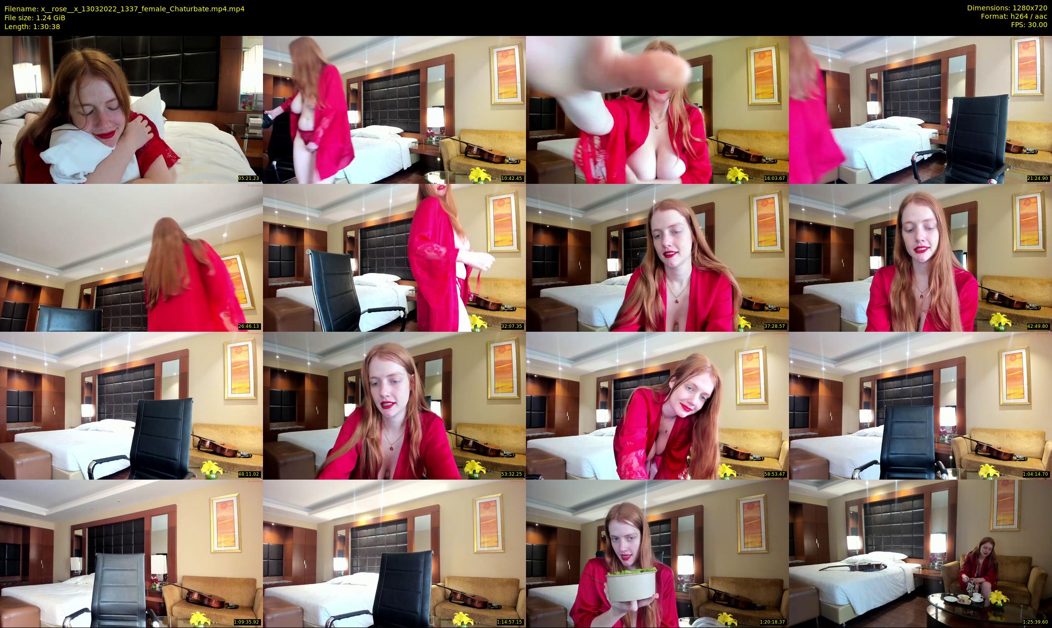 x__rose__x — 91 minute Chaturbate female cam show recording, 720p, Mar 13, 2022