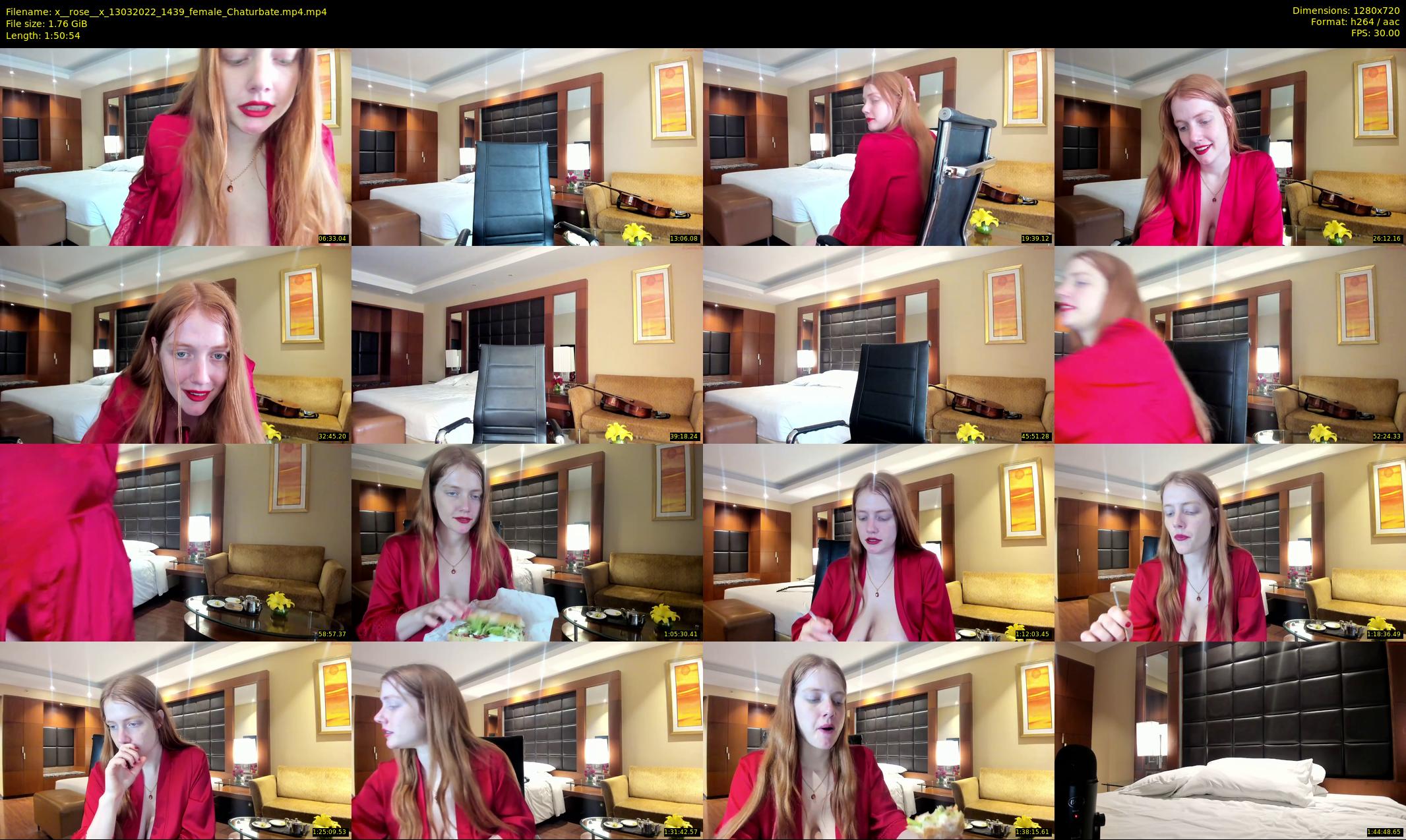 x__rose__x — 111 minute Chaturbate female cam show recording, 720p, Mar 13, 2022