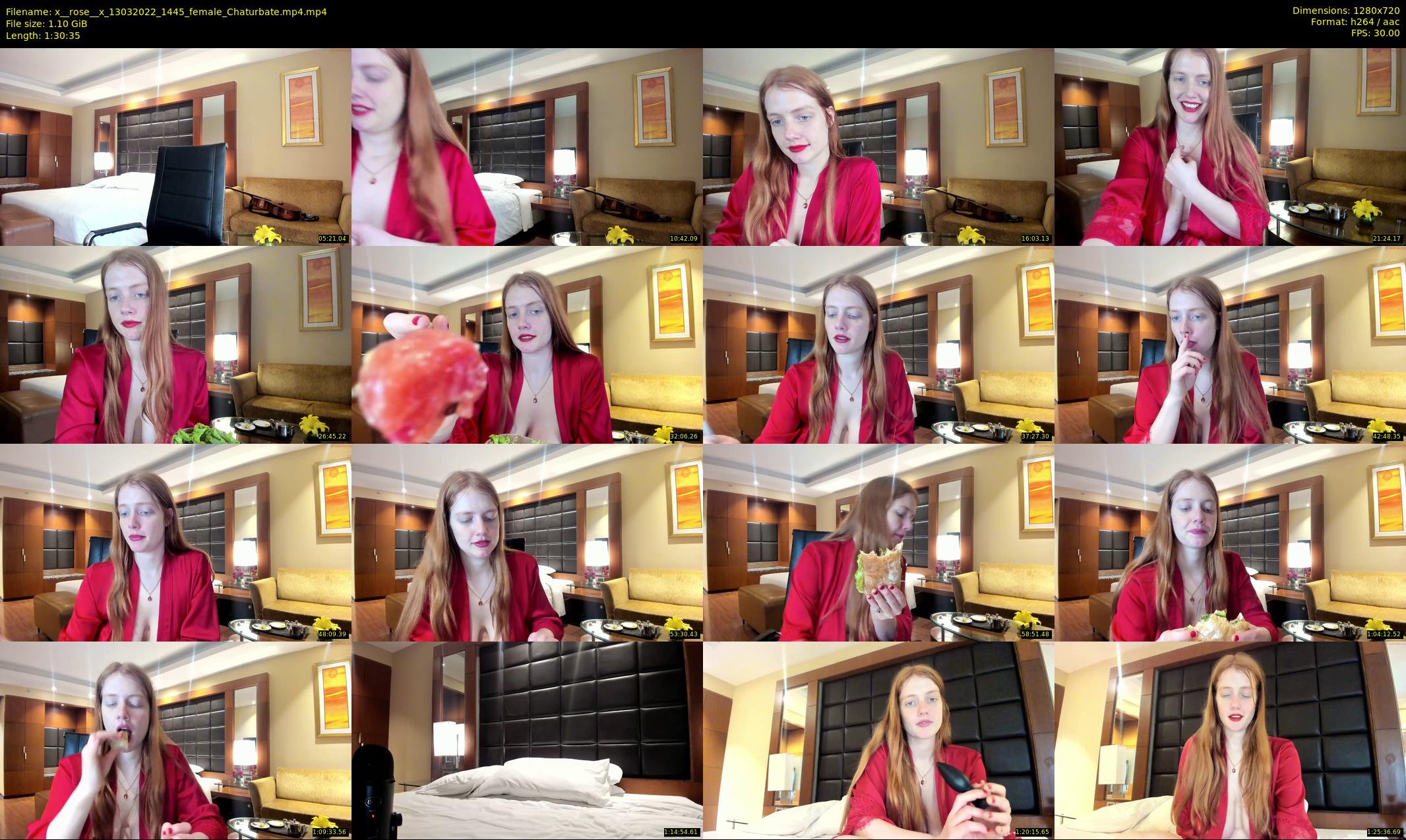 x__rose__x — 91 minute Chaturbate female cam show recording, 720p, Mar 13, 2022