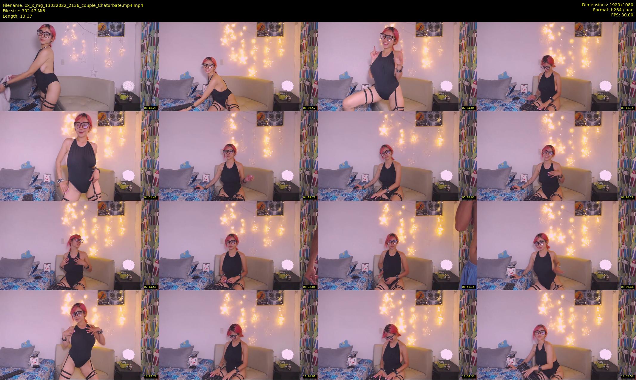 xx_x_mg — 14 minute Chaturbate couple cam show recording, 1080p, Mar 13, 2022