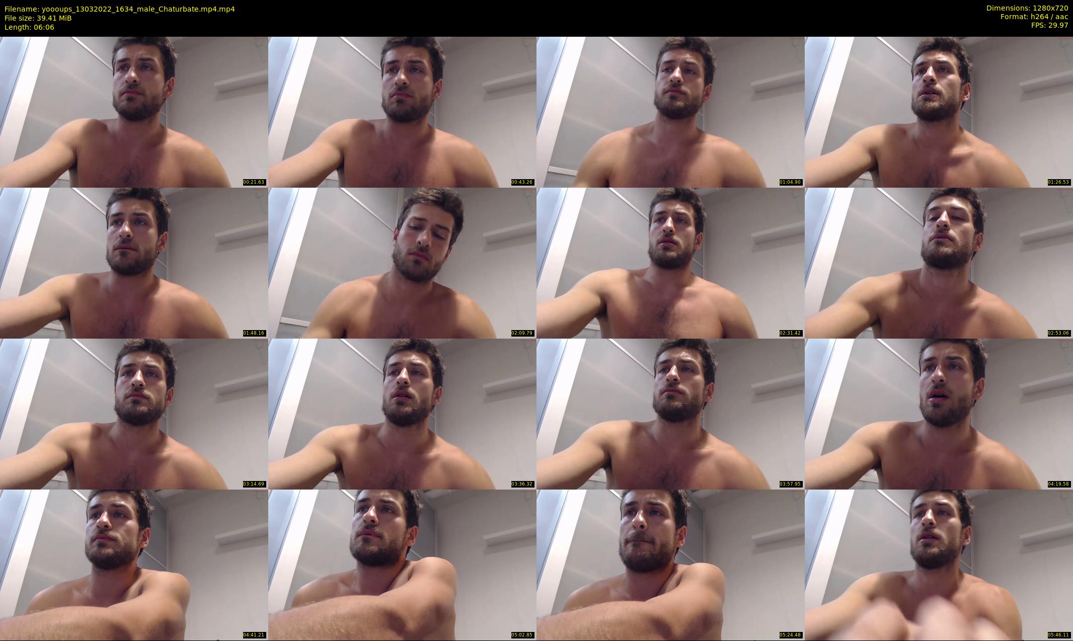 yoooups — 7 minute Chaturbate male cam show recording, 720p, Mar 13, 2022