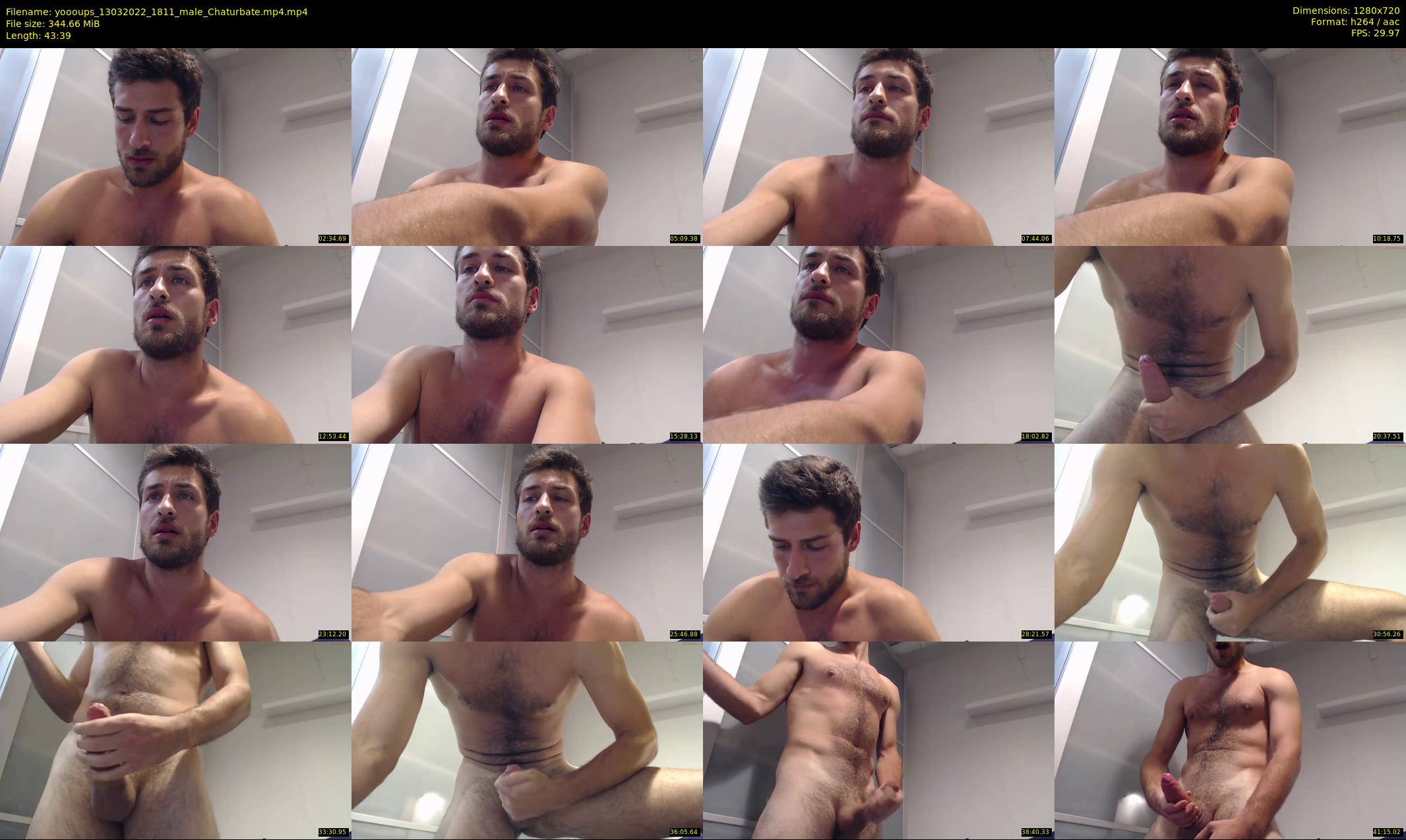yoooups — 44 minute Chaturbate male cam show recording, 720p, Mar 13, 2022