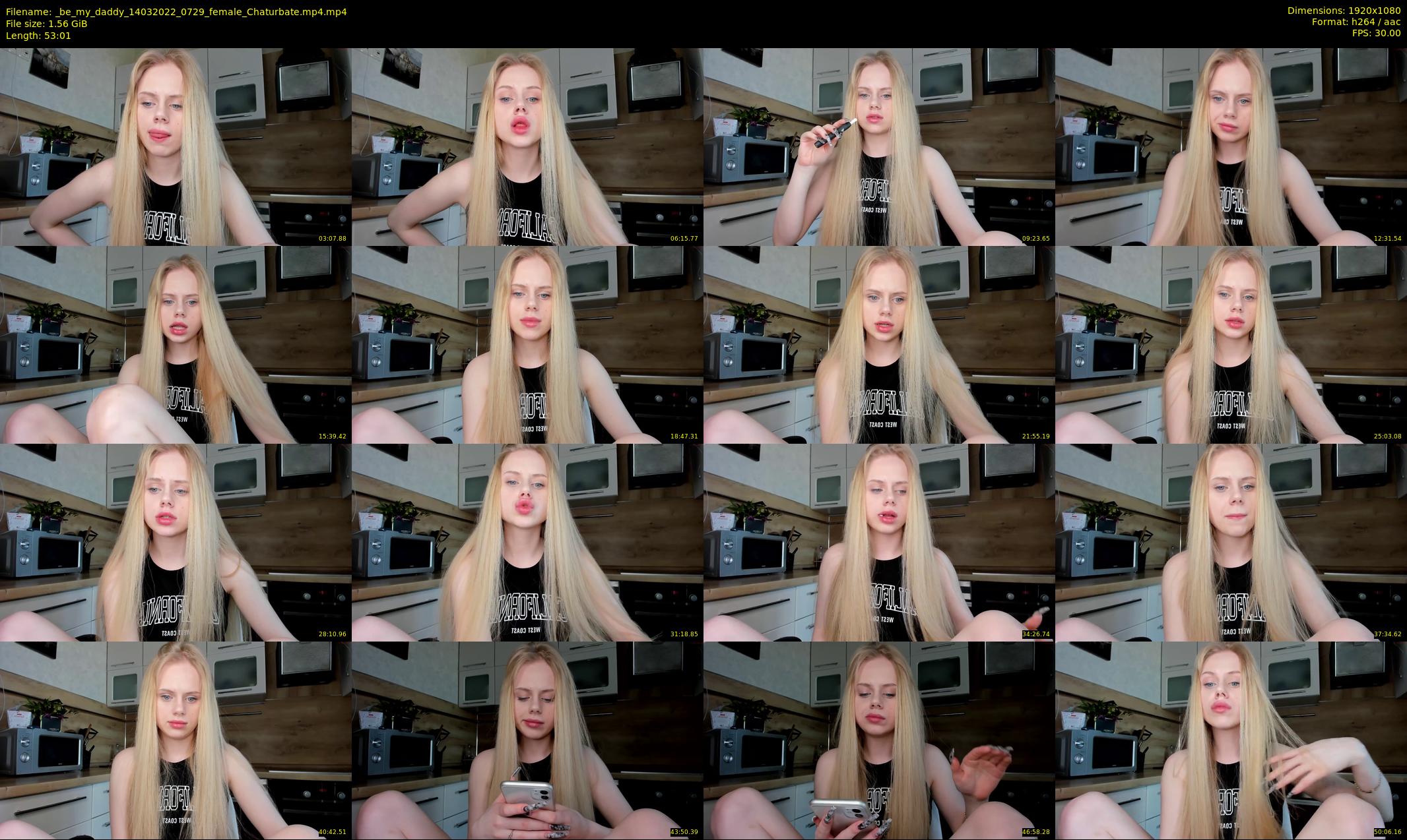 _be_my_daddy — 54 minute Chaturbate female cam show recording, 1080p, Mar 14, 2022