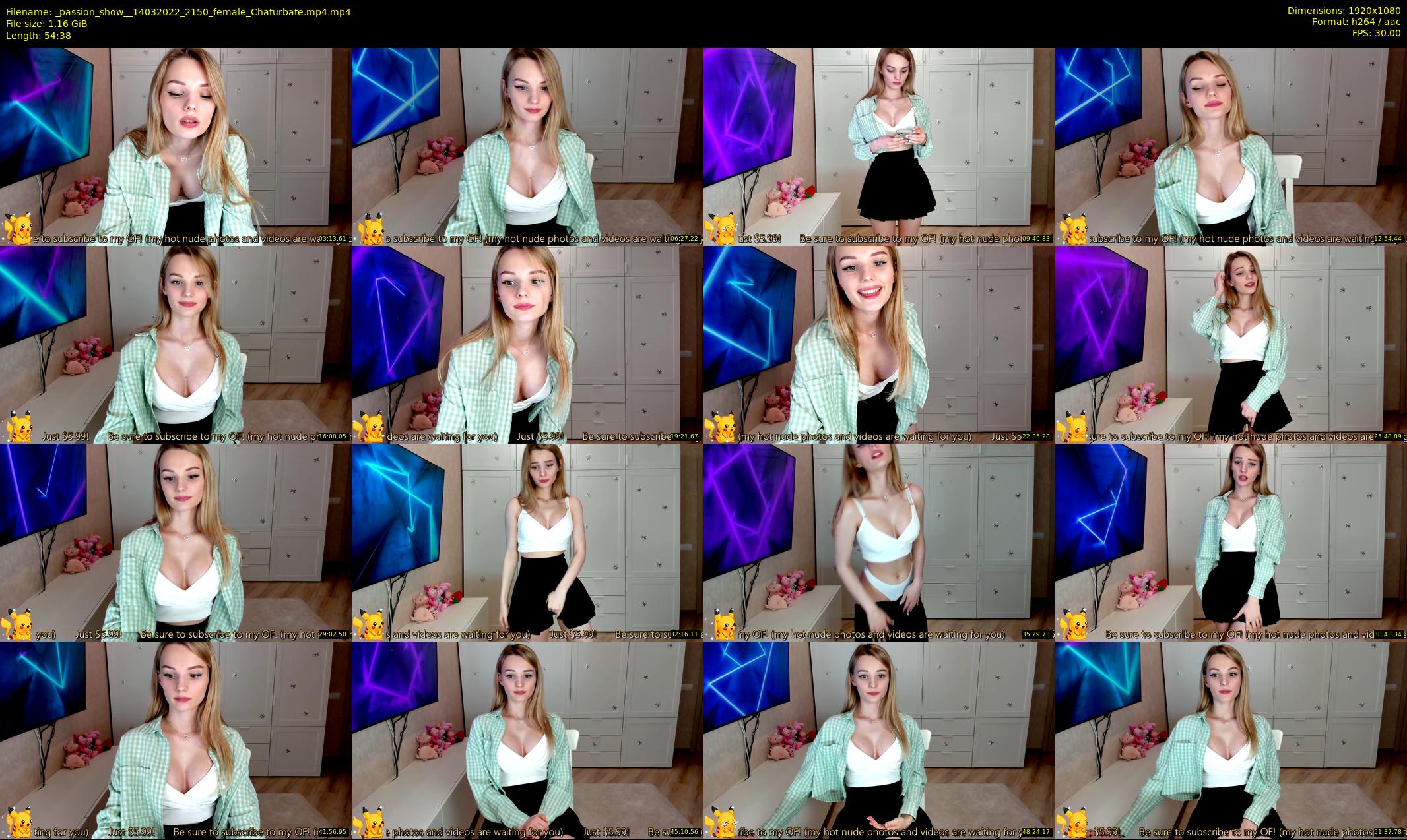 _passion_show_ — 55 minute Chaturbate couple cam show recording, 1080p, Mar 14, 2022