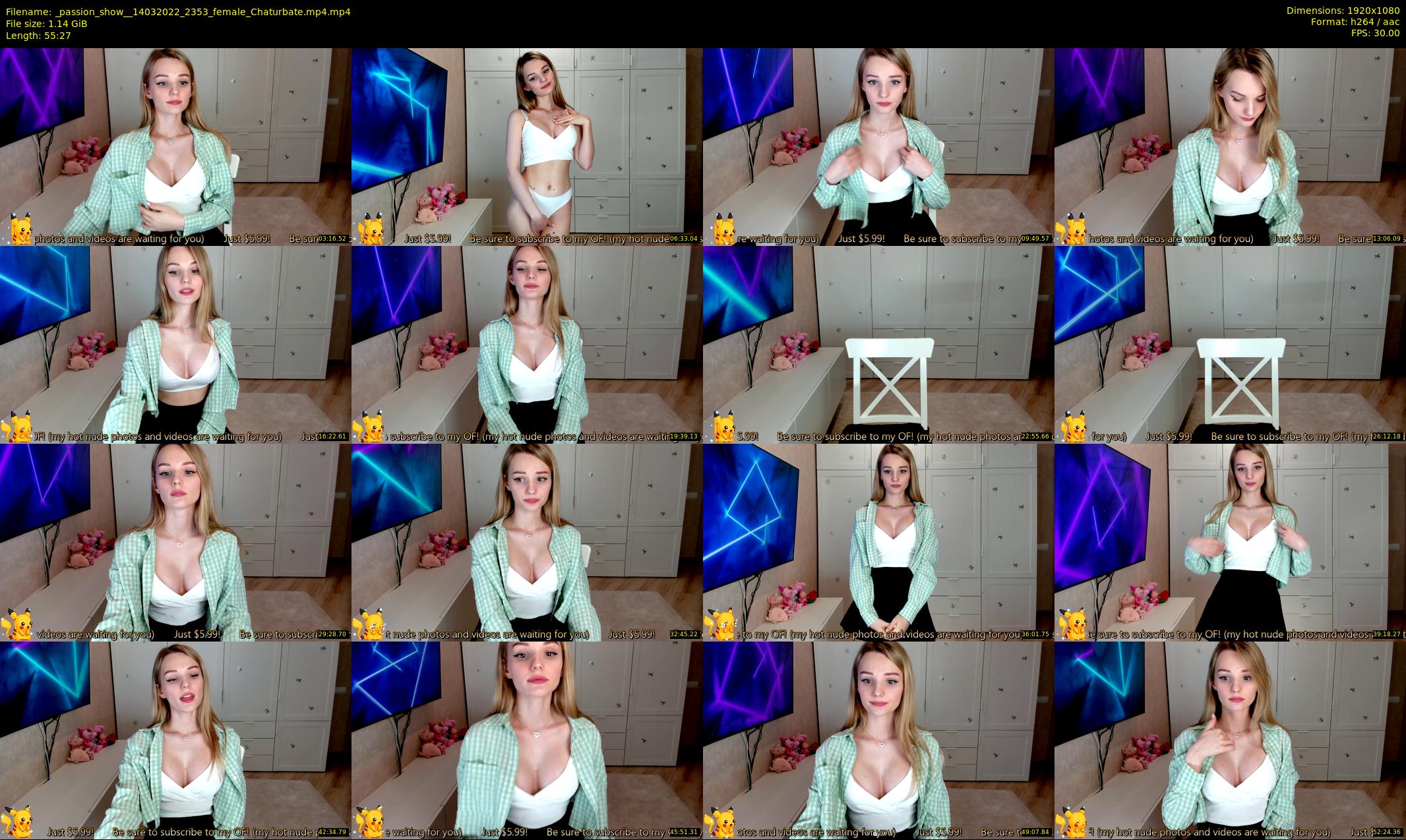 _passion_show_ — 56 minute Chaturbate couple cam show recording, 1080p, Mar 14, 2022