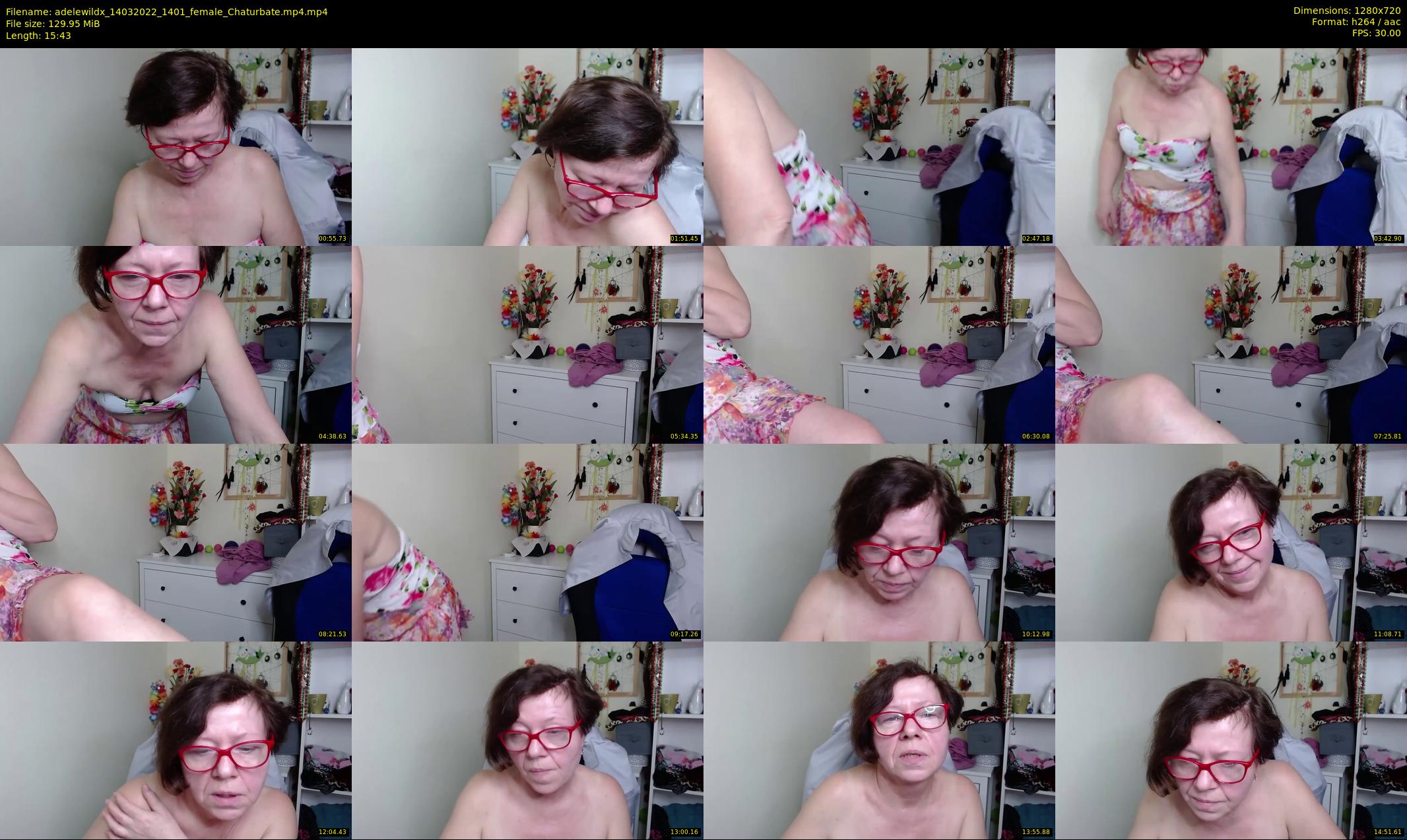 adelewildx — 16 minute Chaturbate female cam show recording, 720p, Mar 14, 2022