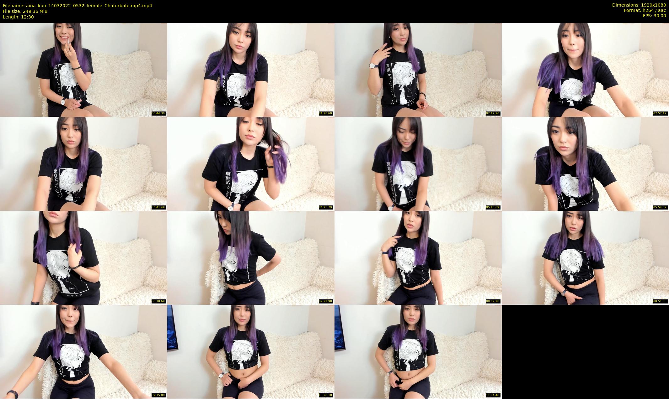 aina_kun — 13 minute Chaturbate female cam show recording, 1080p, Mar 14, 2022