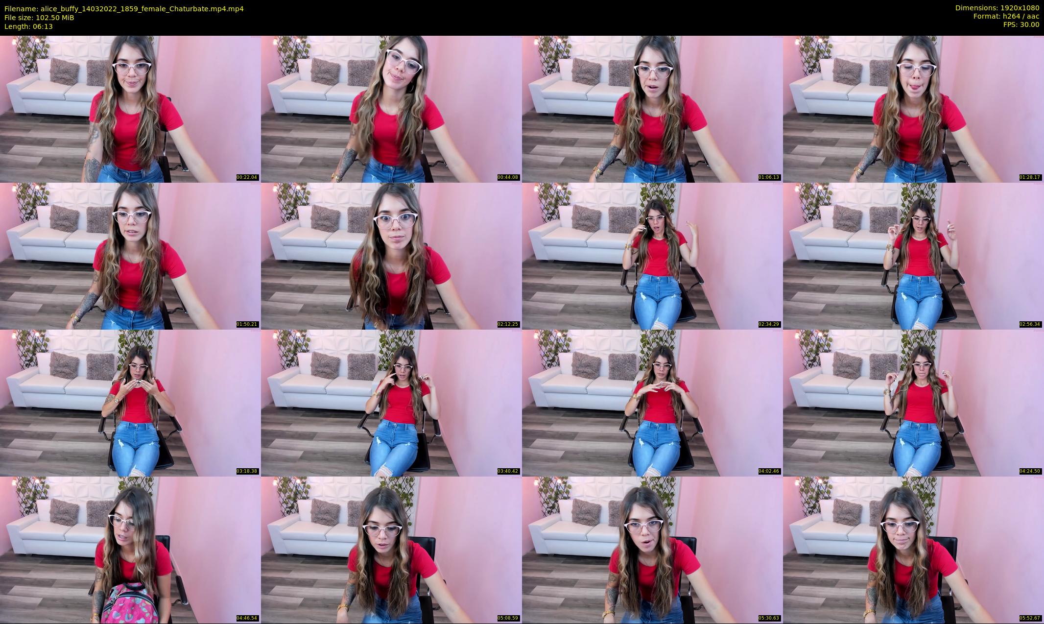 alice_buffy — 7 minute Chaturbate female cam show recording, 1080p, Mar 14, 2022