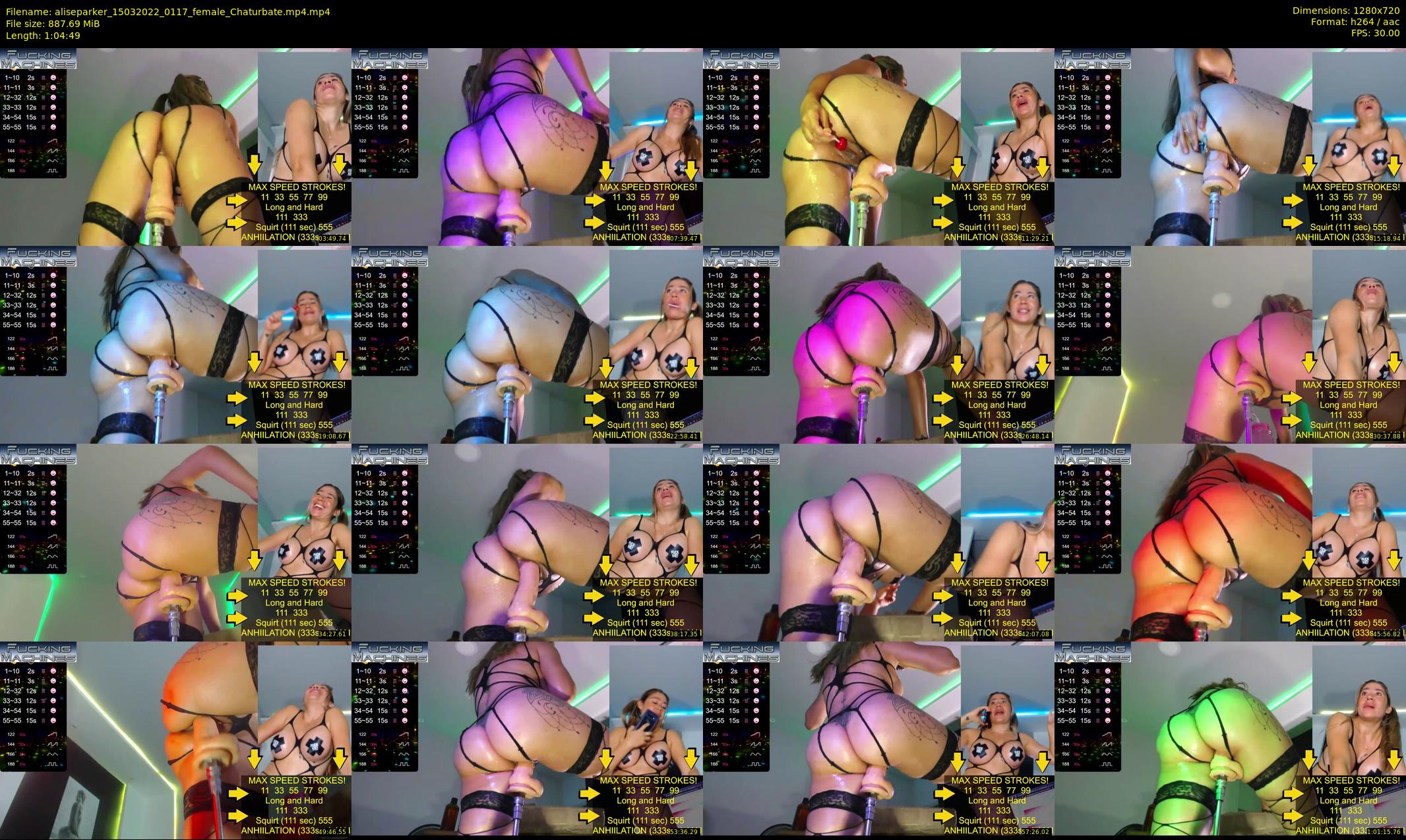 aliseparker — 65 minute Chaturbate female cam show recording, 720p, Mar 15, 2022