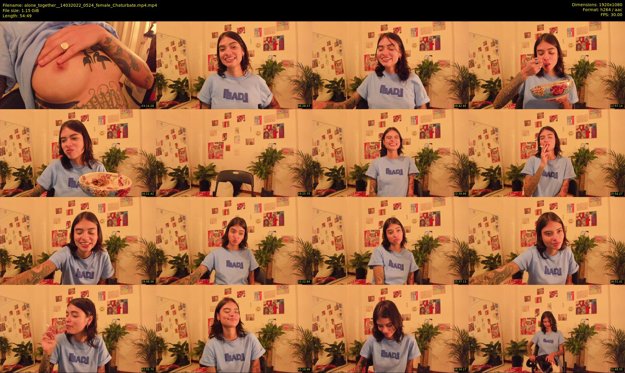 alone_together_ — 55 minute Chaturbate female cam show recording, 1080p, Mar 14, 2022