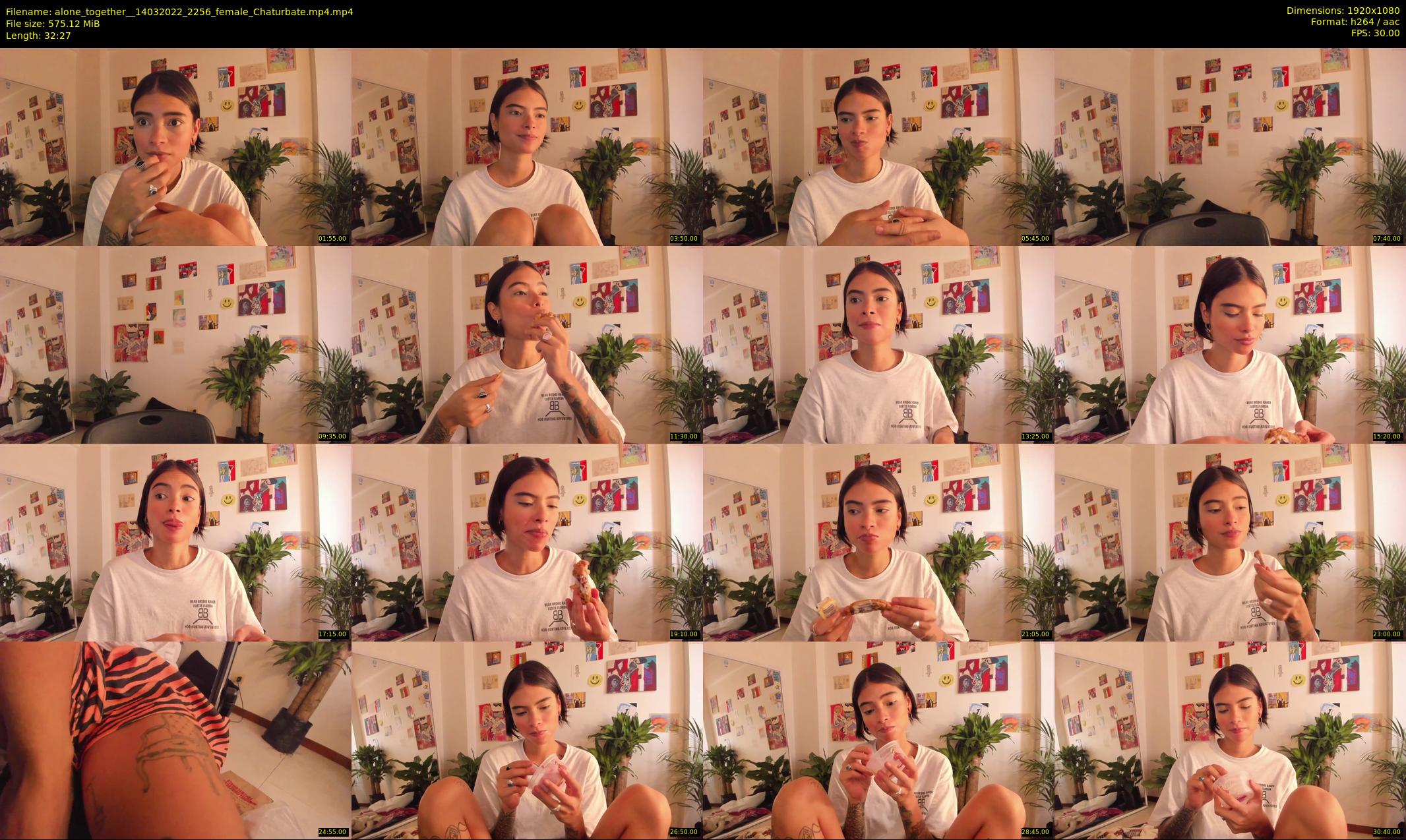 alone_together_ — 33 minute Chaturbate female cam show recording, 1080p, Mar 14, 2022