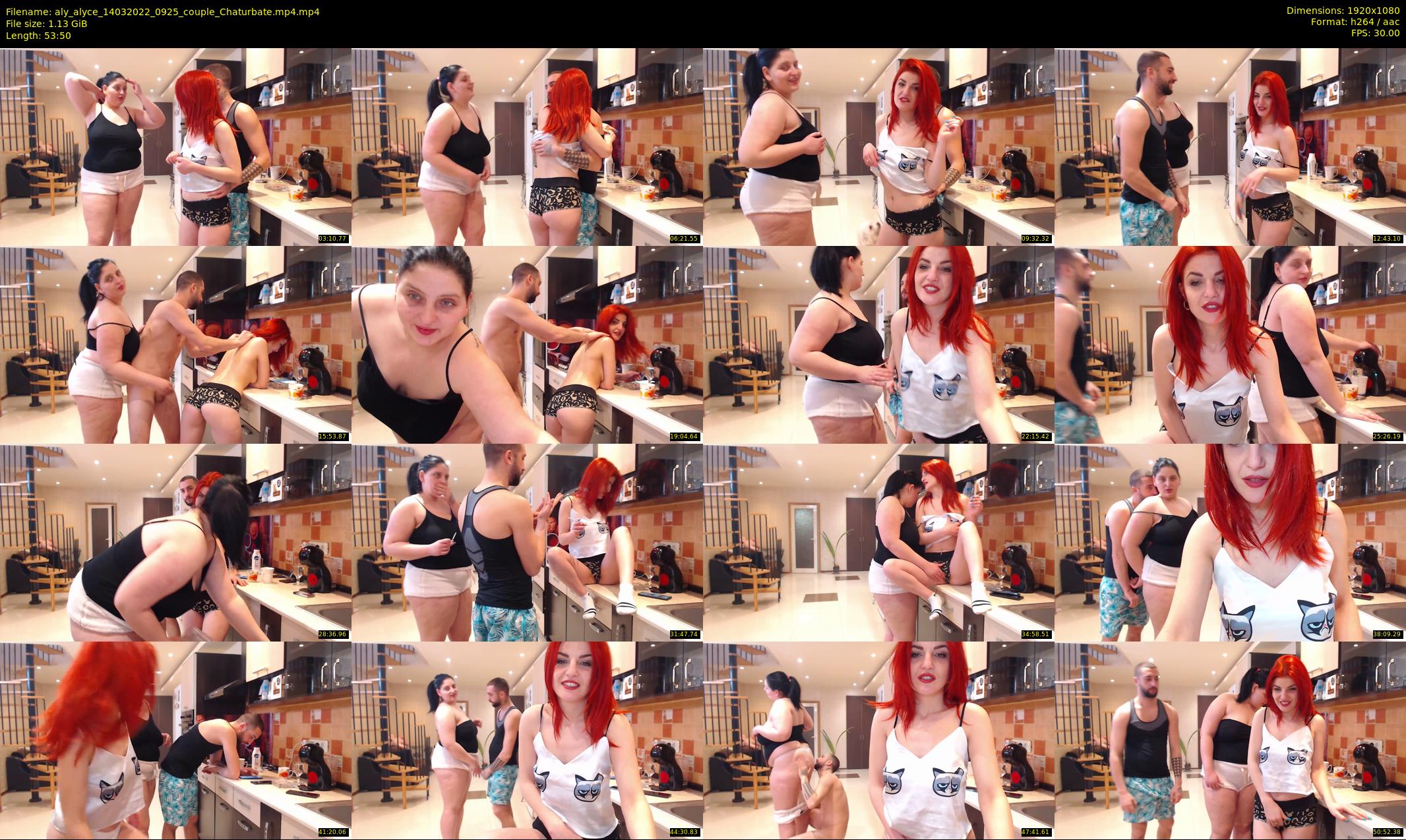 aly_alyce — 54 minute Chaturbate female cam show recording, 1080p, Mar 14, 2022
