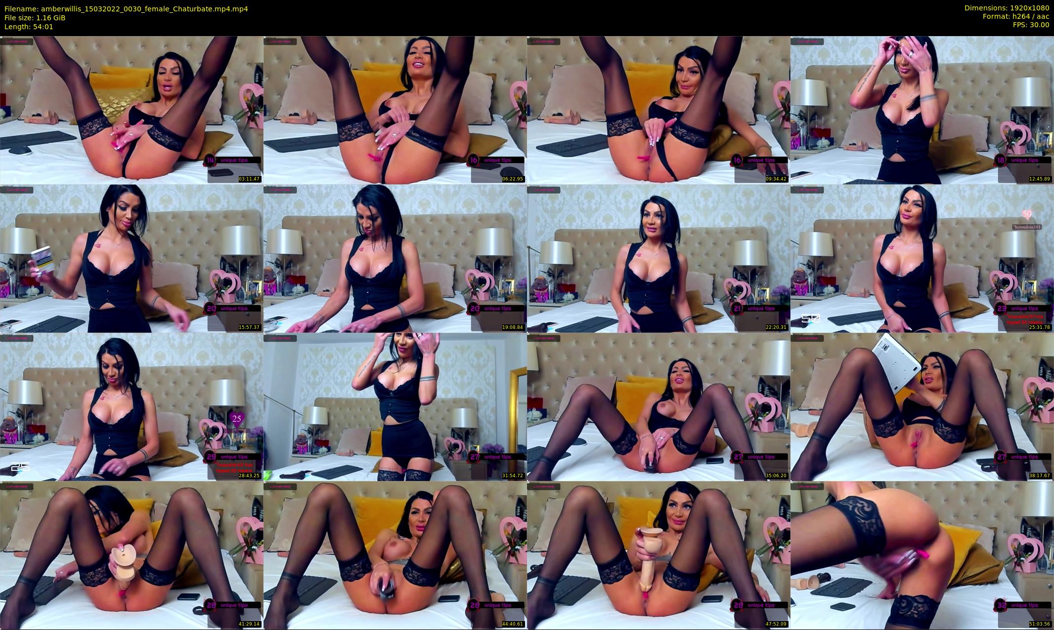 amberwillis — 55 minute Chaturbate female cam show recording, 1080p, Mar 15, 2022