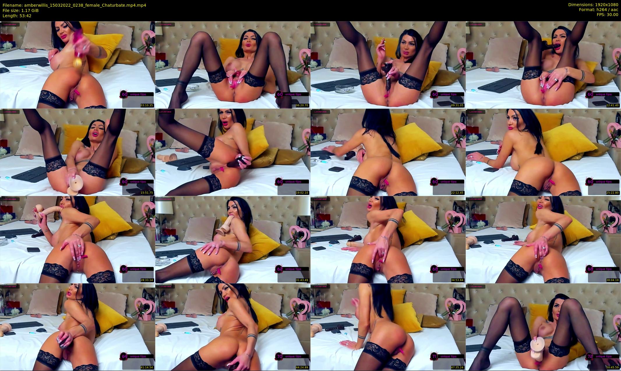 amberwillis — 54 minute Chaturbate female cam show recording, 1080p, Mar 15, 2022